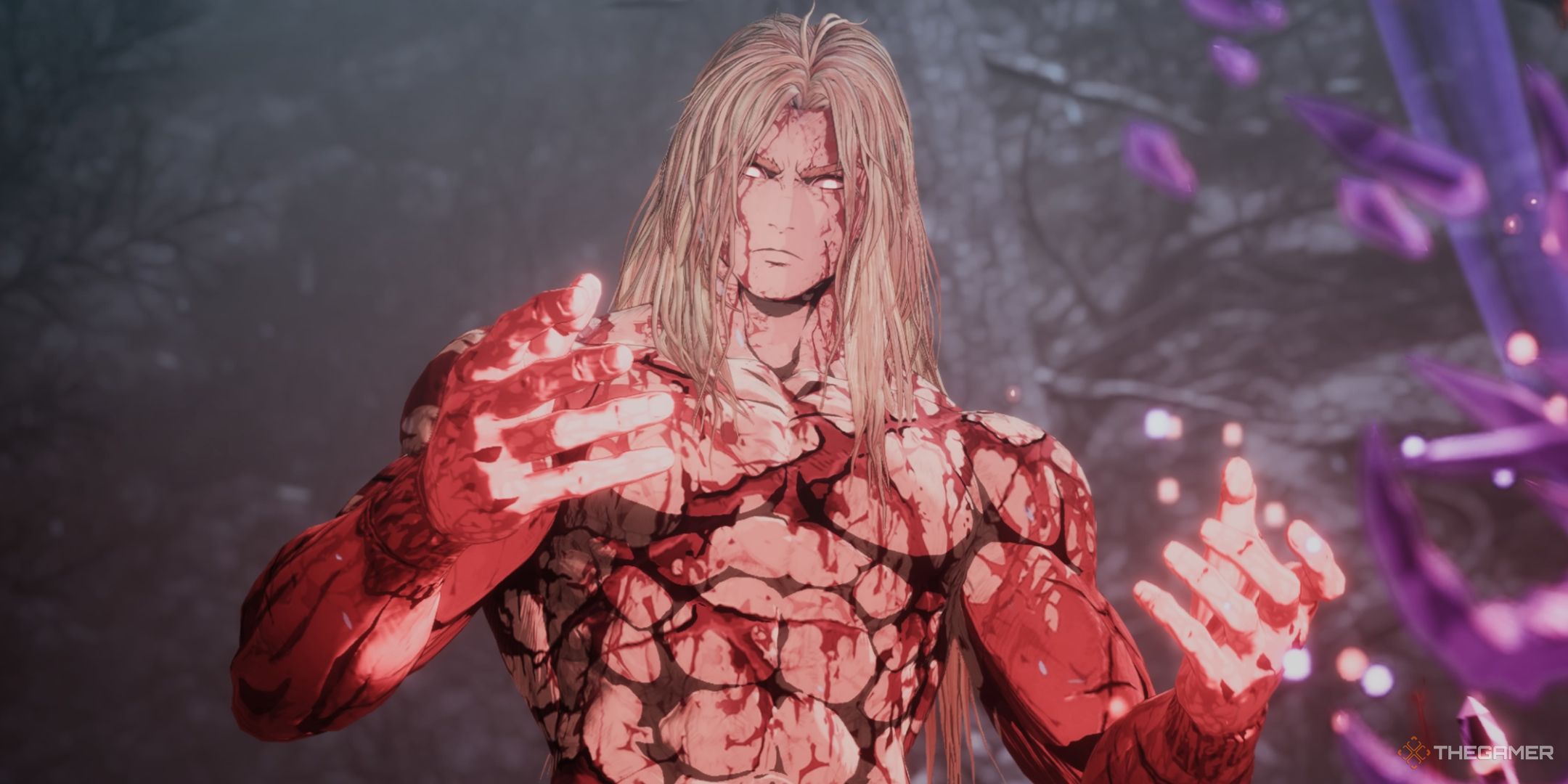 Khazan gaining his Berserker powers in The First Berserker Khazan.