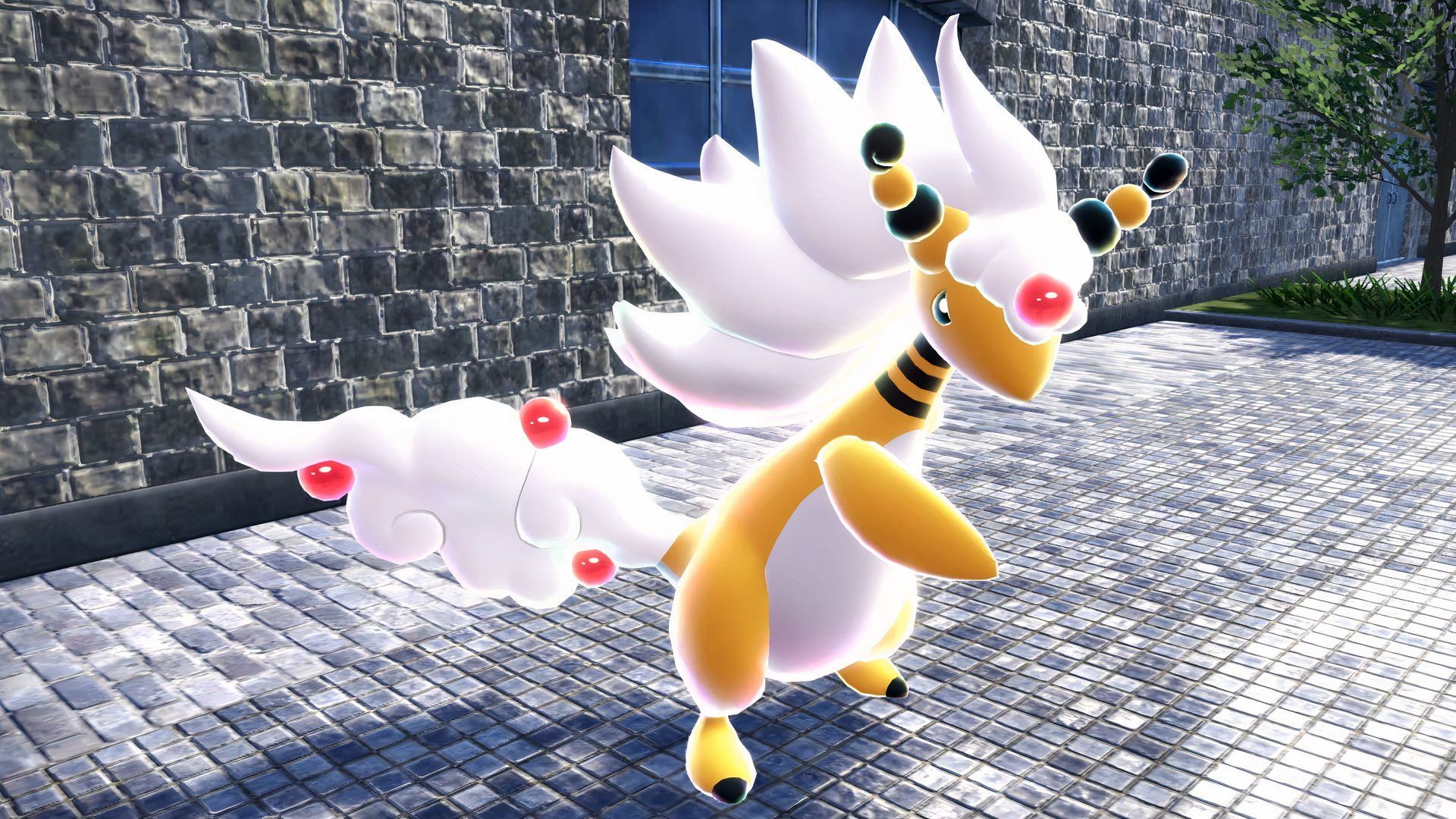 Mega Ampharos in Pokemon Legends Z-A