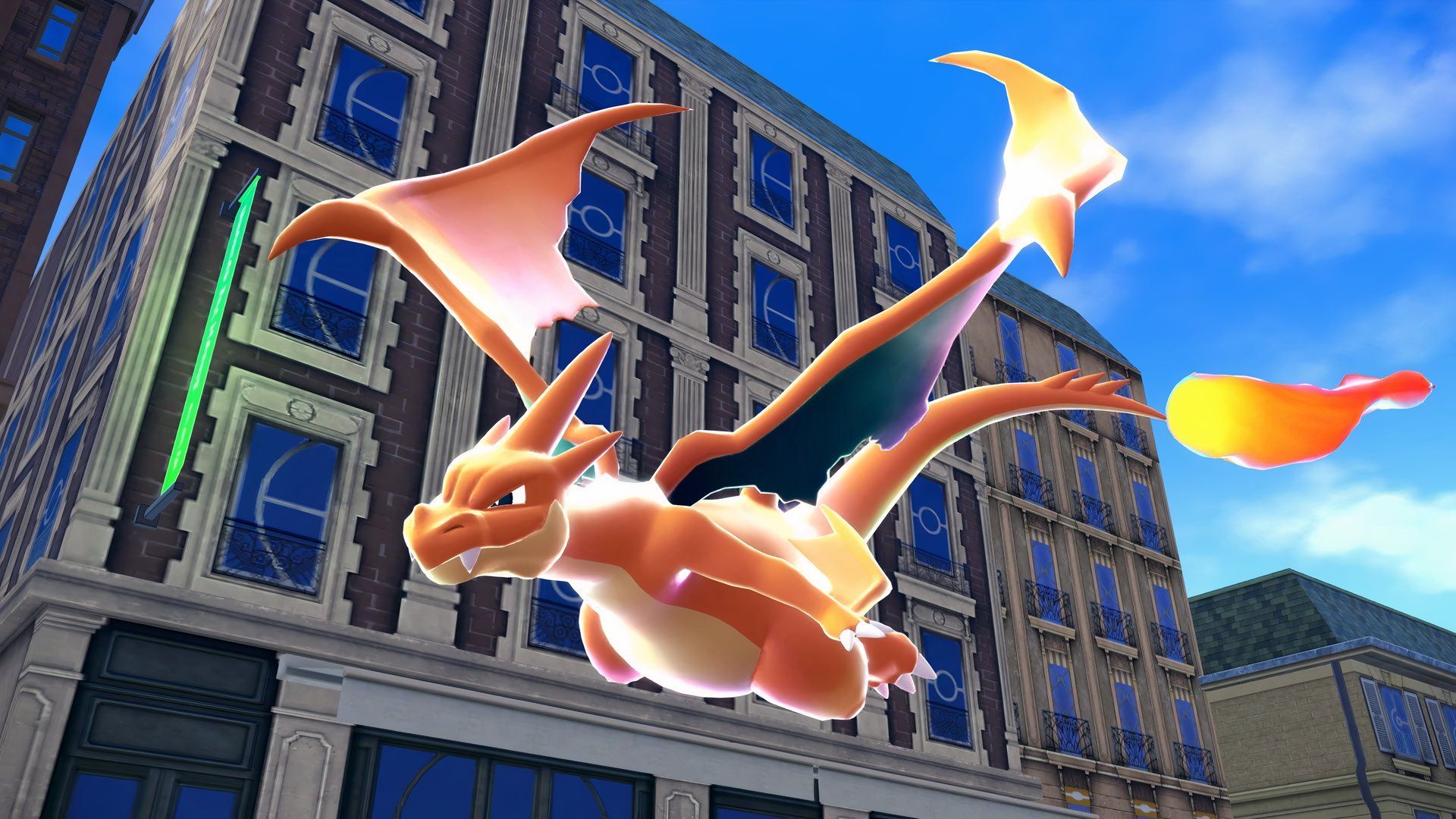 Mega Charizard Y in Pokemon Legends Z-A