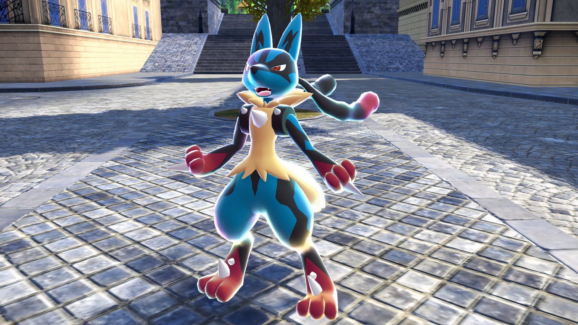 Mega Lucario in Pokemon Legends Z-A