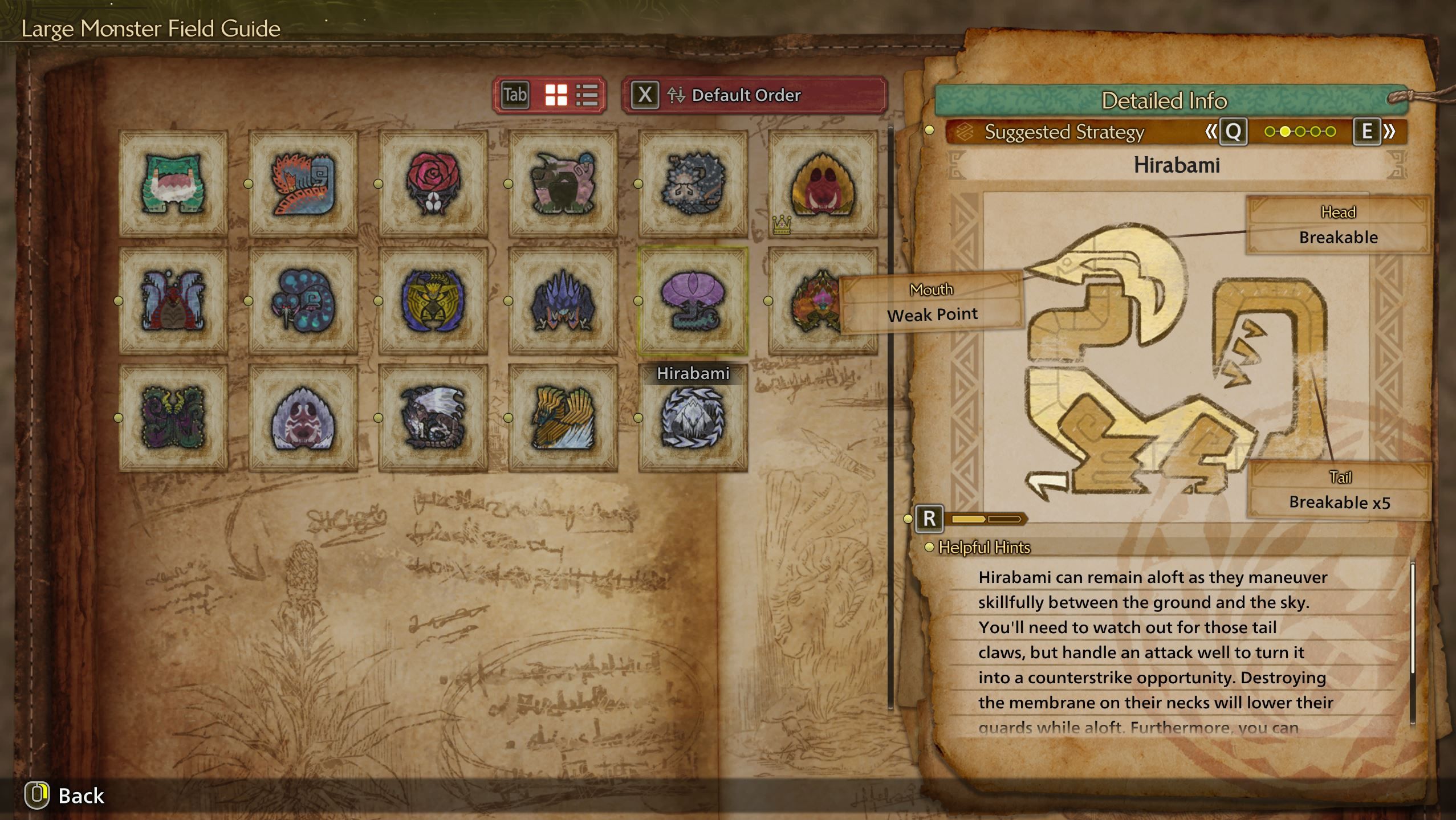 MHW Hirabami Detailed Info