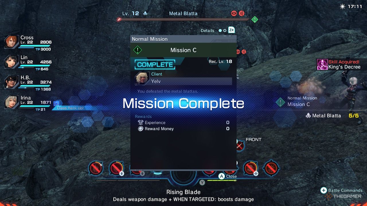 Mission C with Yelv in Xenoblade Chronicles X