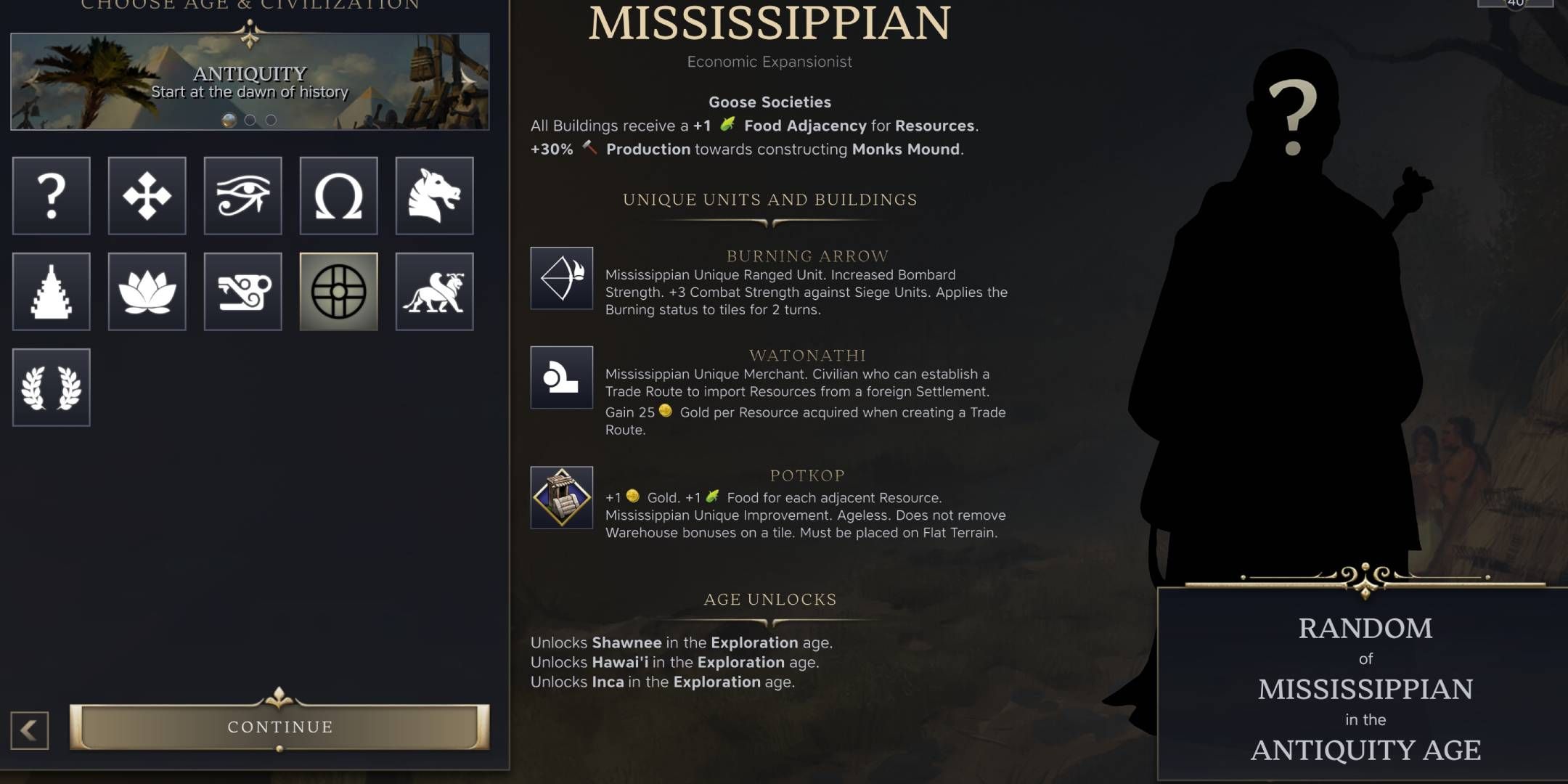 Mississippian Civ 7