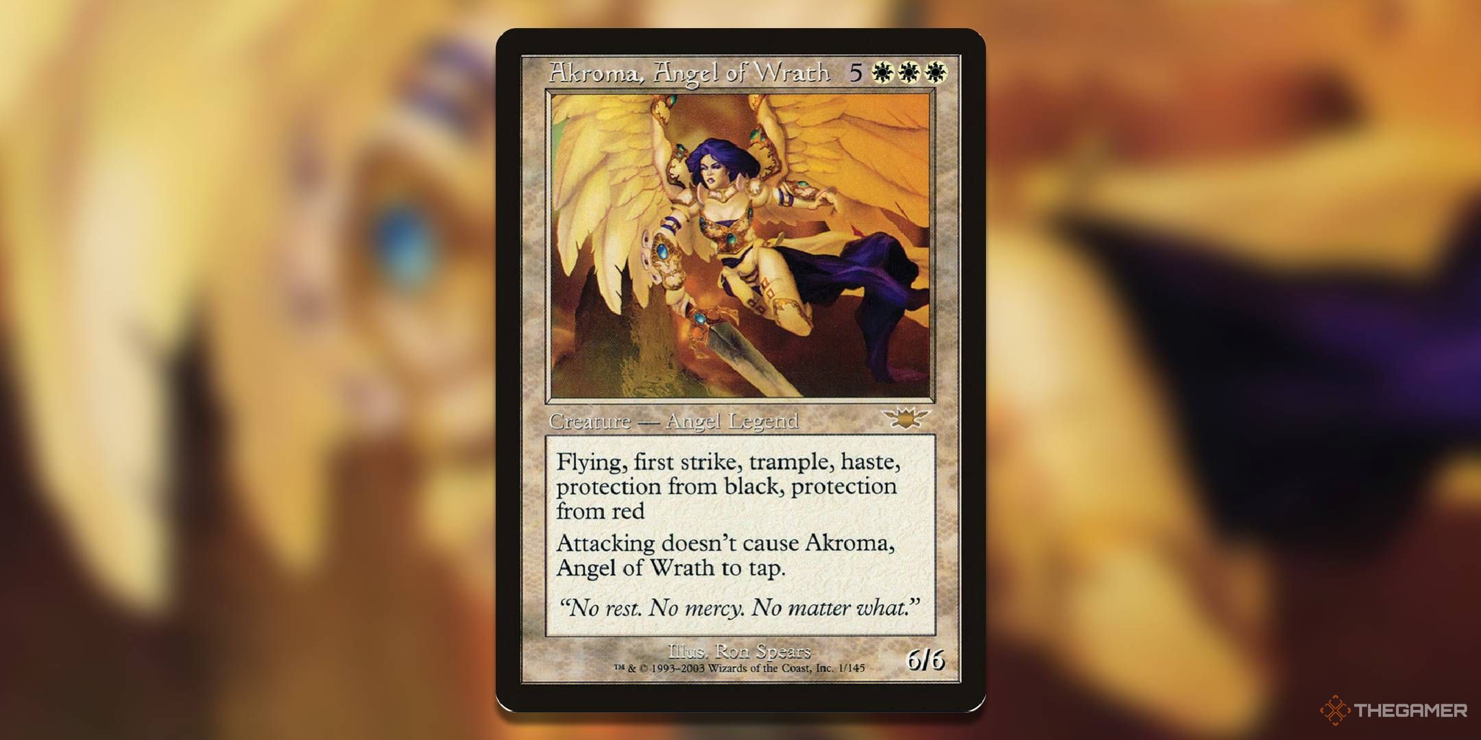Akroma, Angel of Wrath, from Legions.