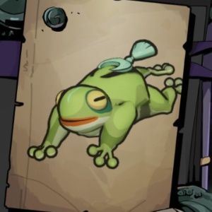 Portrait of Frinos from Hades 2.