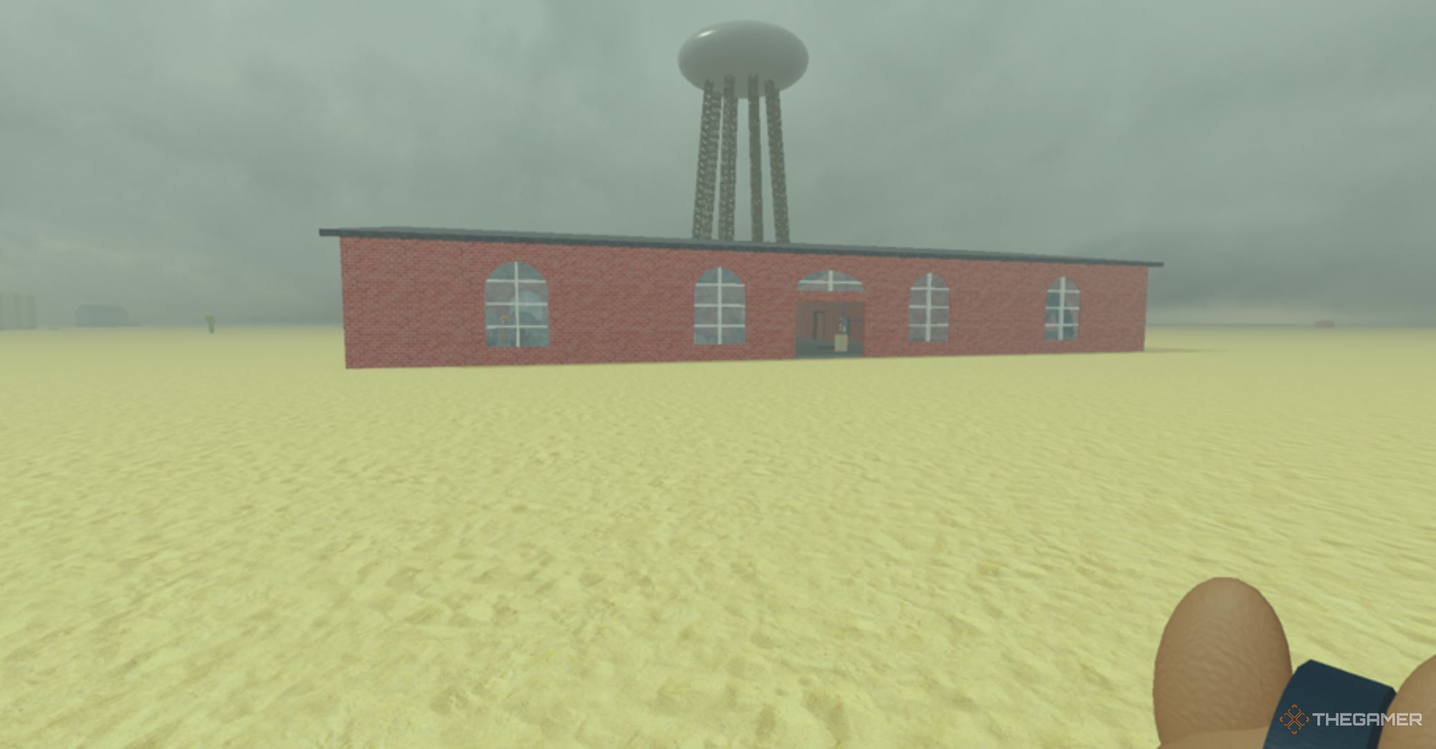 Roblox Dead Rails Nikola Tesla Lab Location in the middle of the desert.