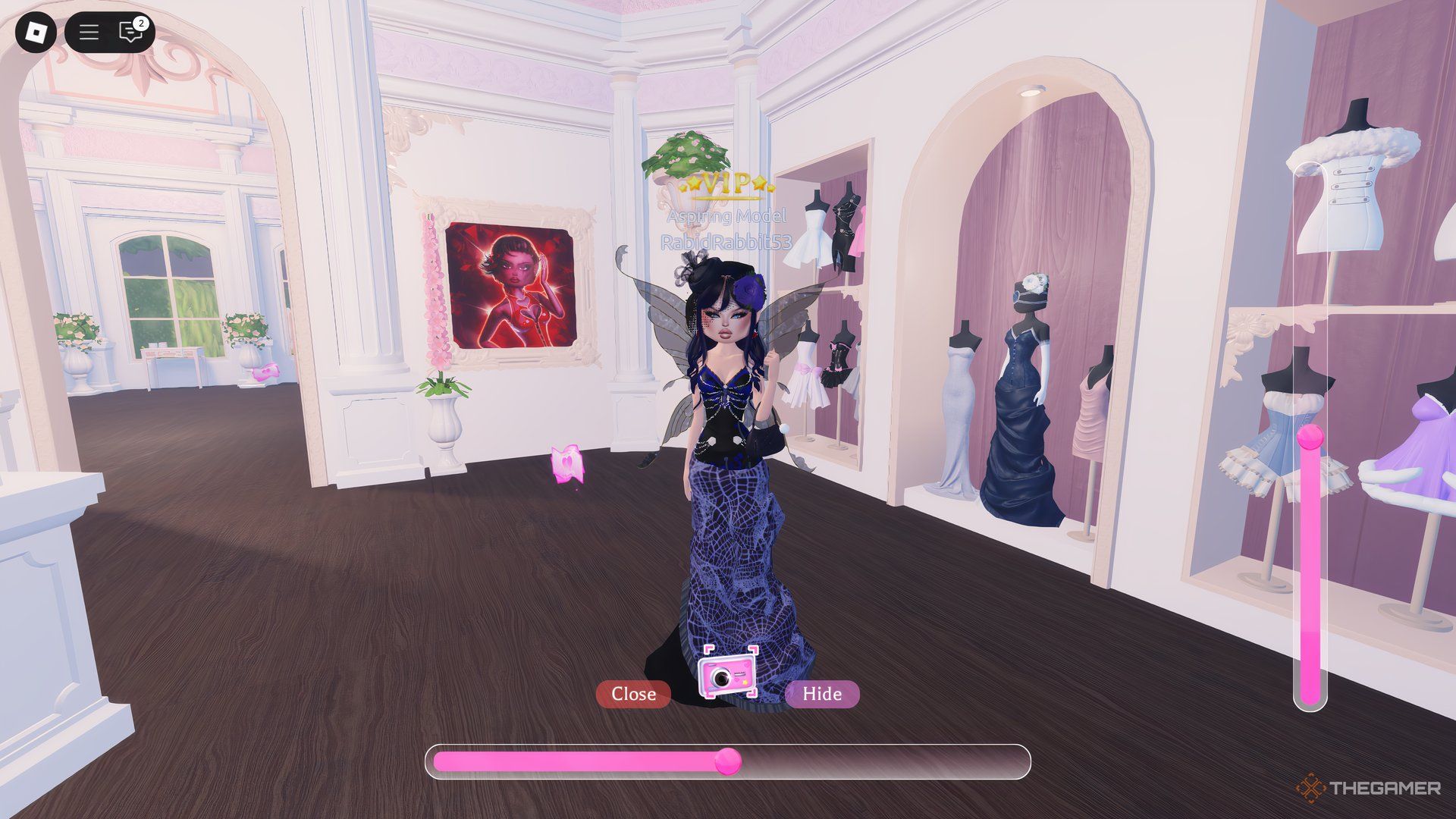 Enchanted Fairy outfit in Roblox: Dress To Impress.