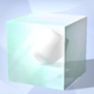 A chunk of Selium sits in glass case in Sims 4