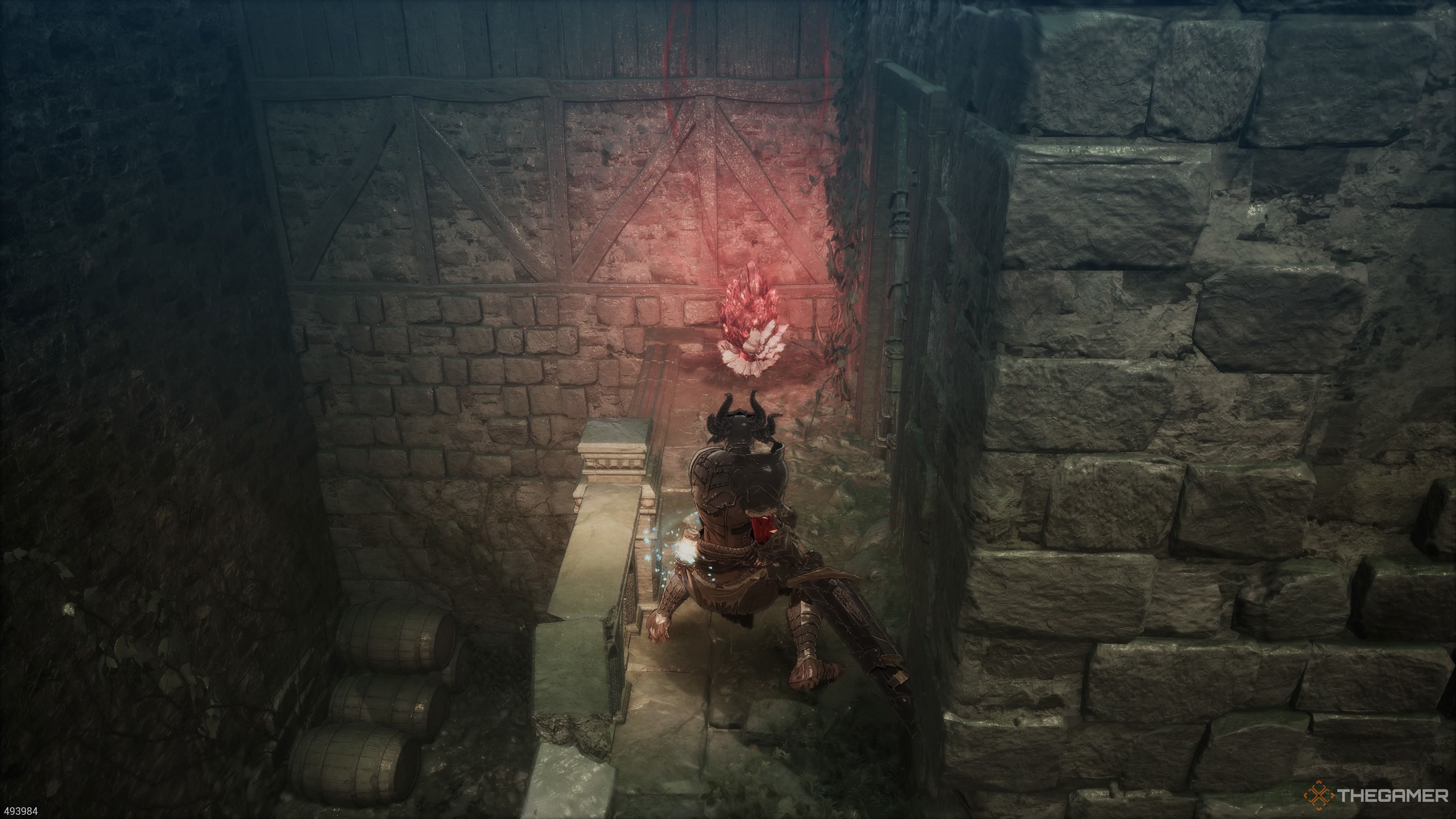 The Commercial District Soulstone in the Witch's Castle stage in The First Berserker Khazan.