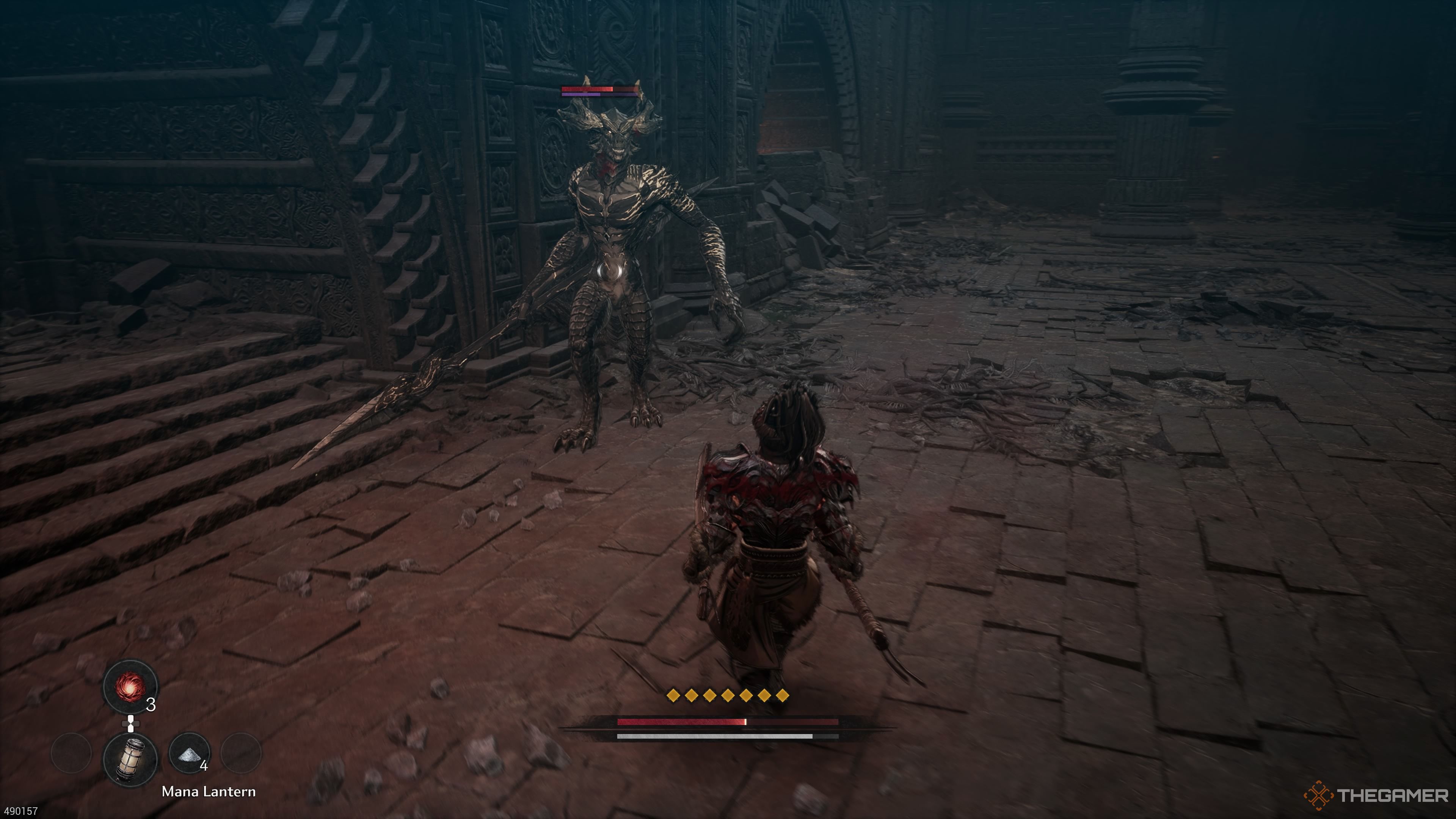 The Dragonkin Lancer in The First Berserker Khazan.