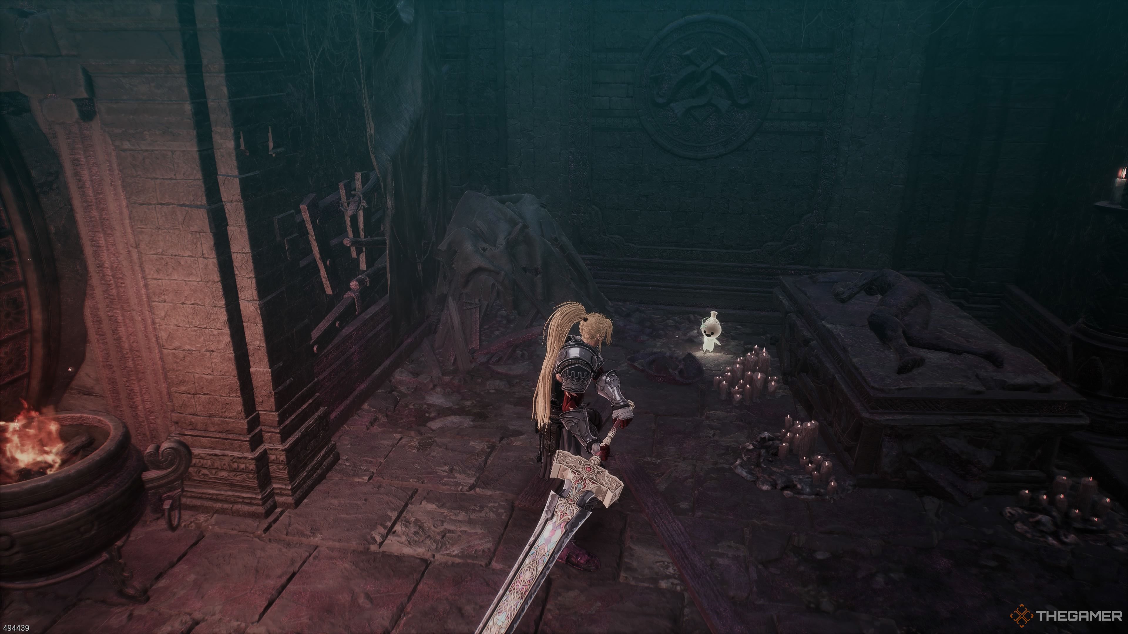 The Jarling in the Devoured Village section of The First Berserker Khazan.