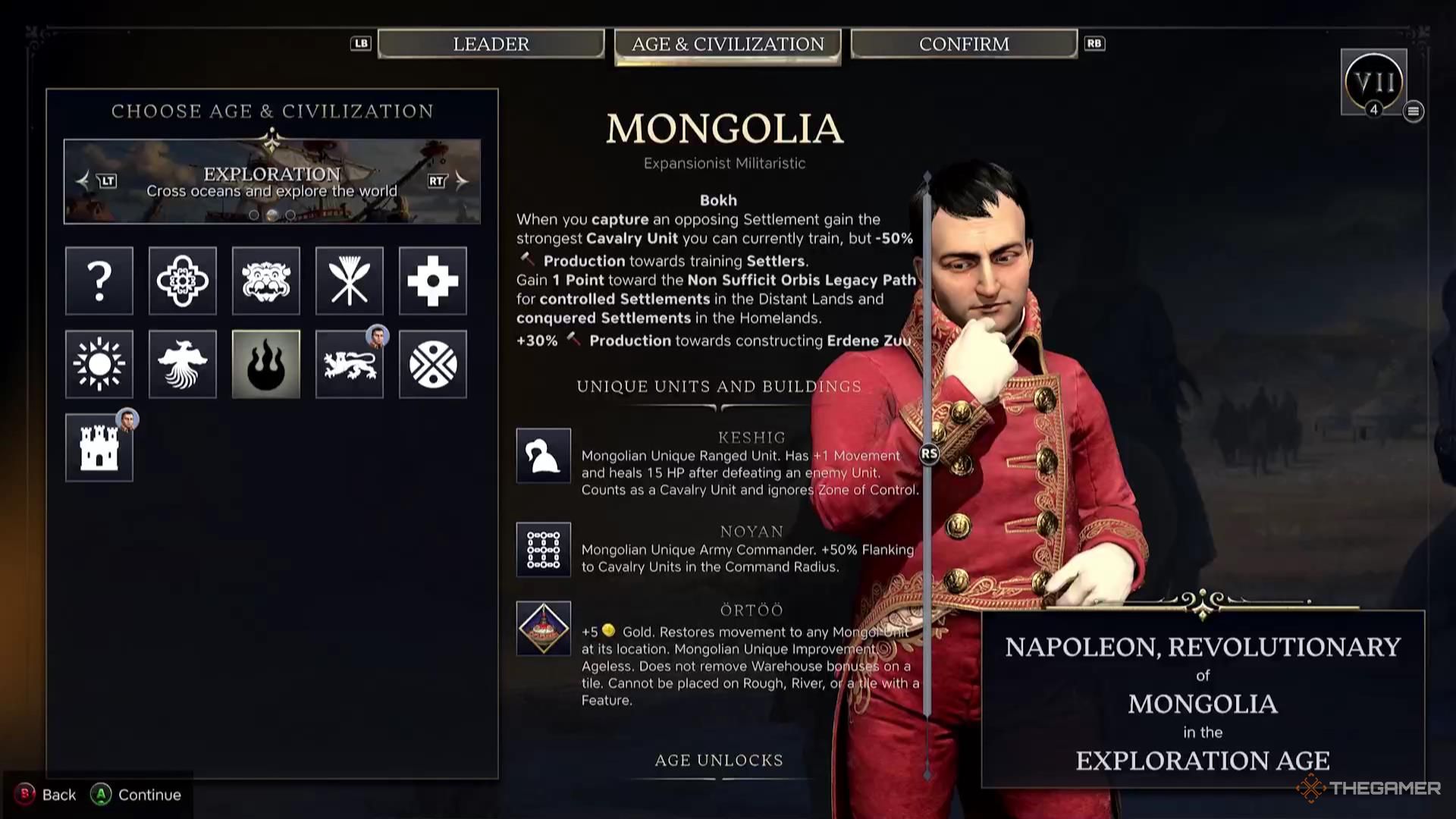 The Mongolia civilization in Civilization 7.