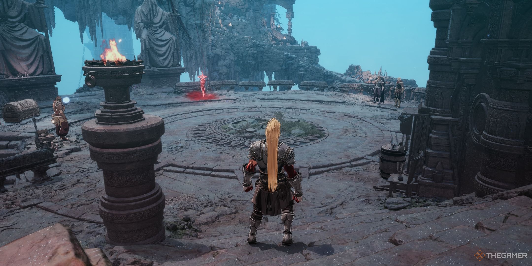 The mortal section of The Crevice in The First Berserker Khazan.