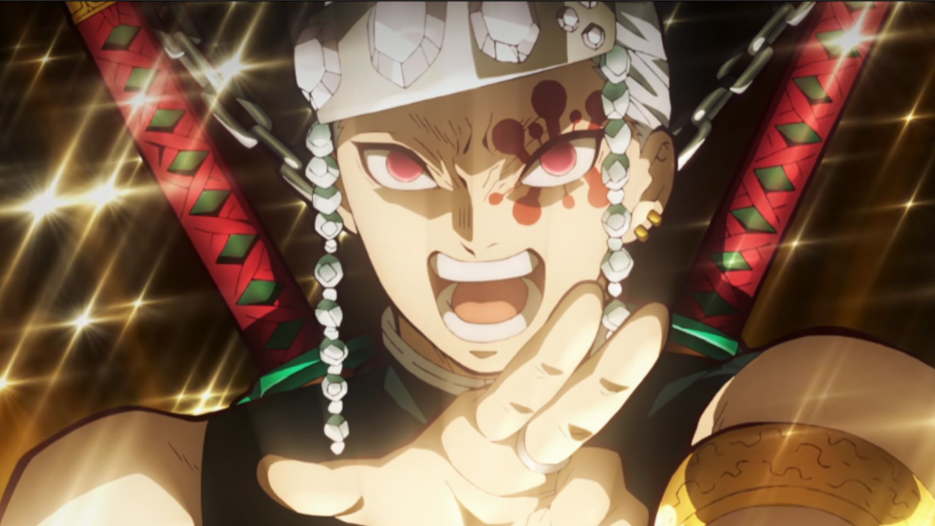The Sound Hashira is shown in Demon Slayer.