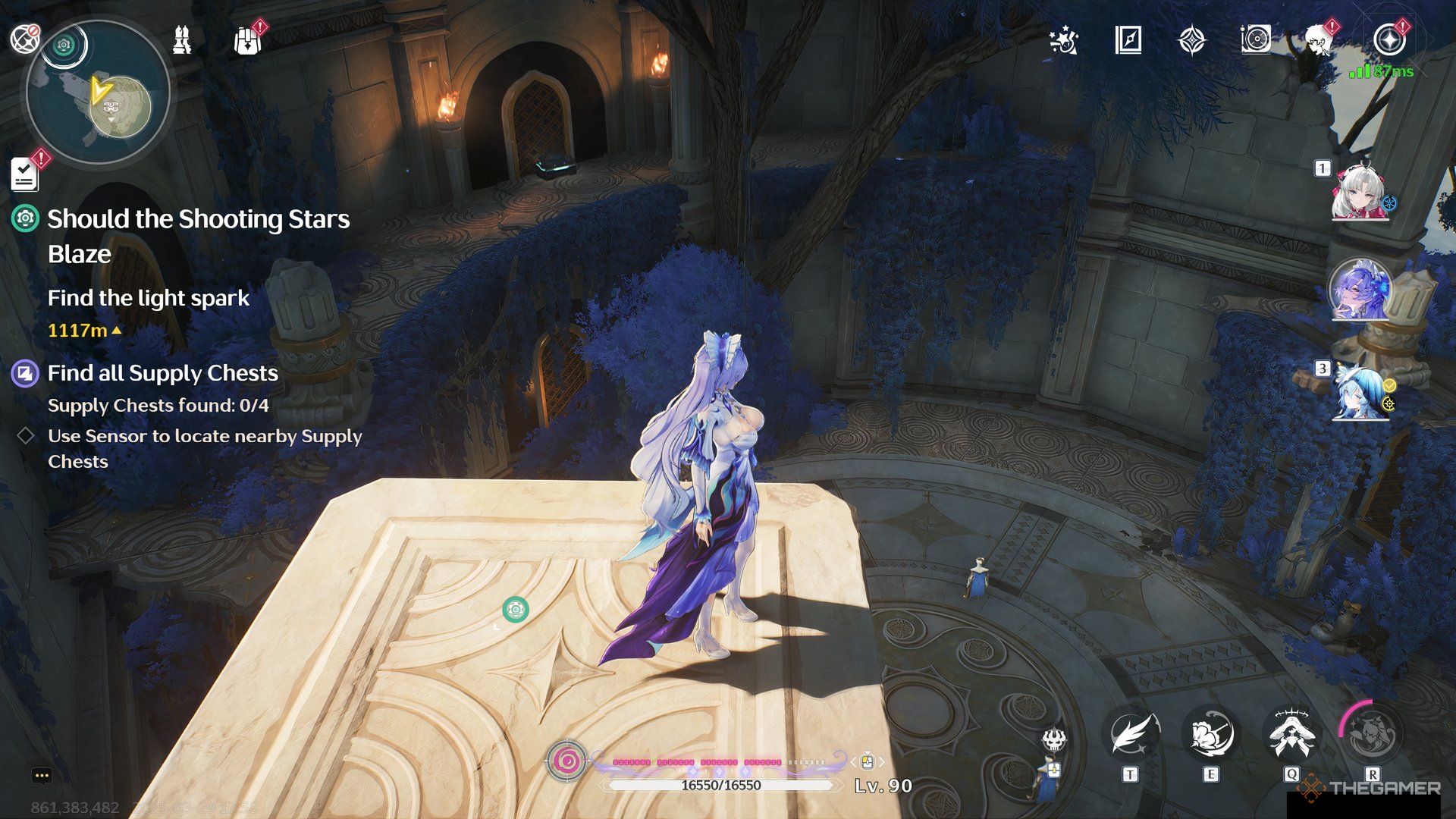Treasure Spot location in Wuthering Waves.