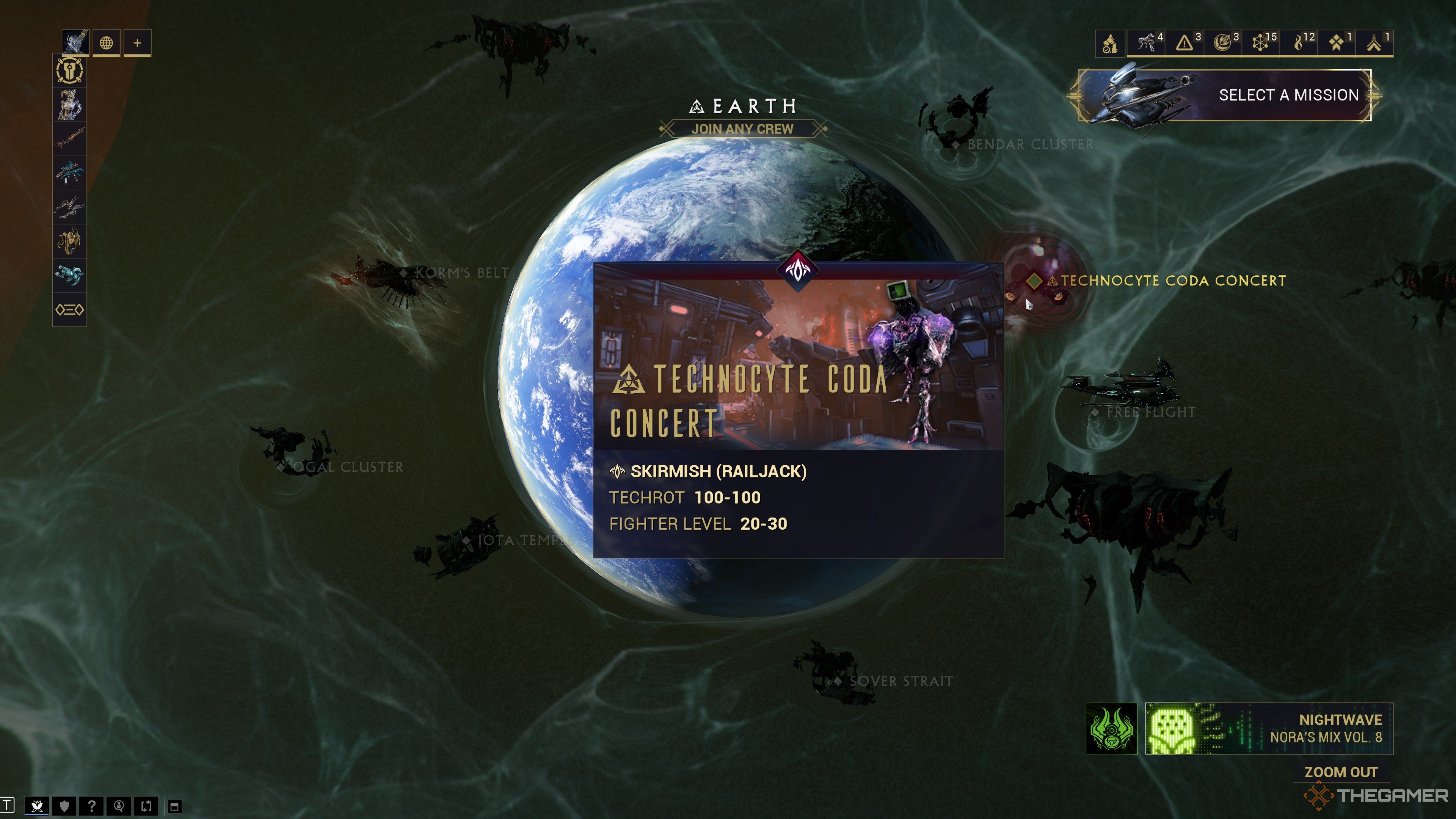 Warframe Coda Proxima Boss Node