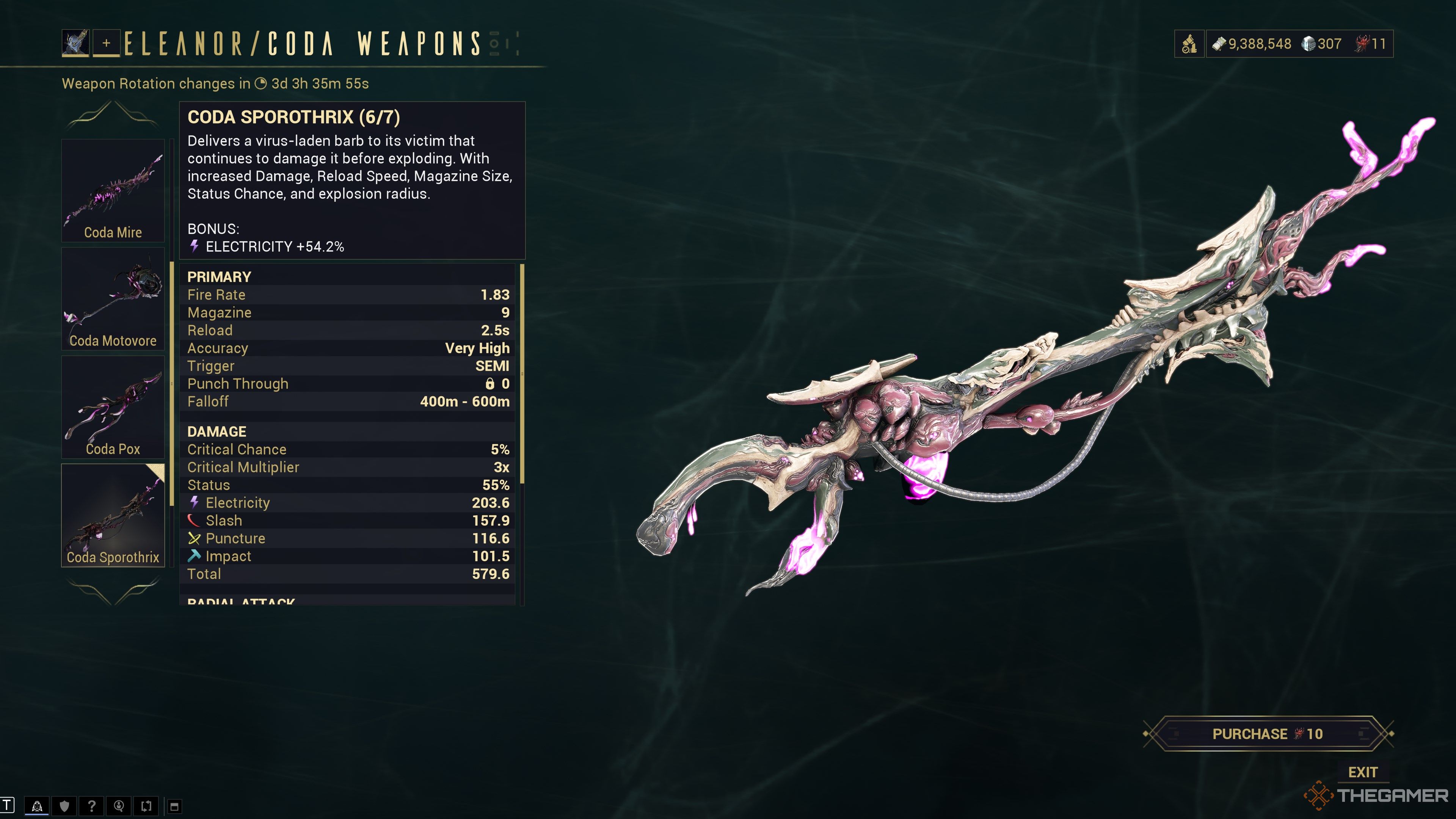 Warframe Coda Weapon Shop