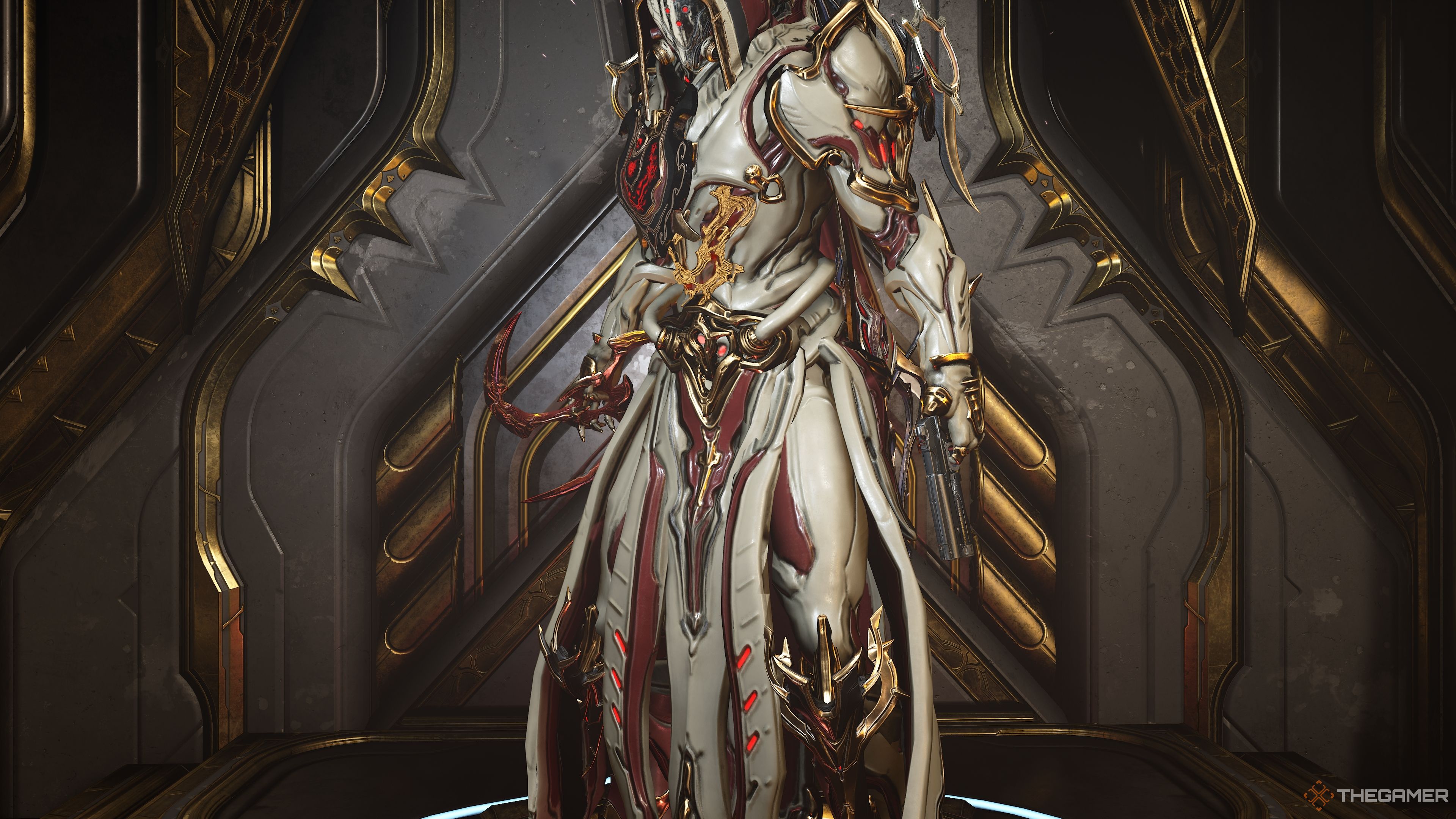 Warframe Harrow Holding Lex