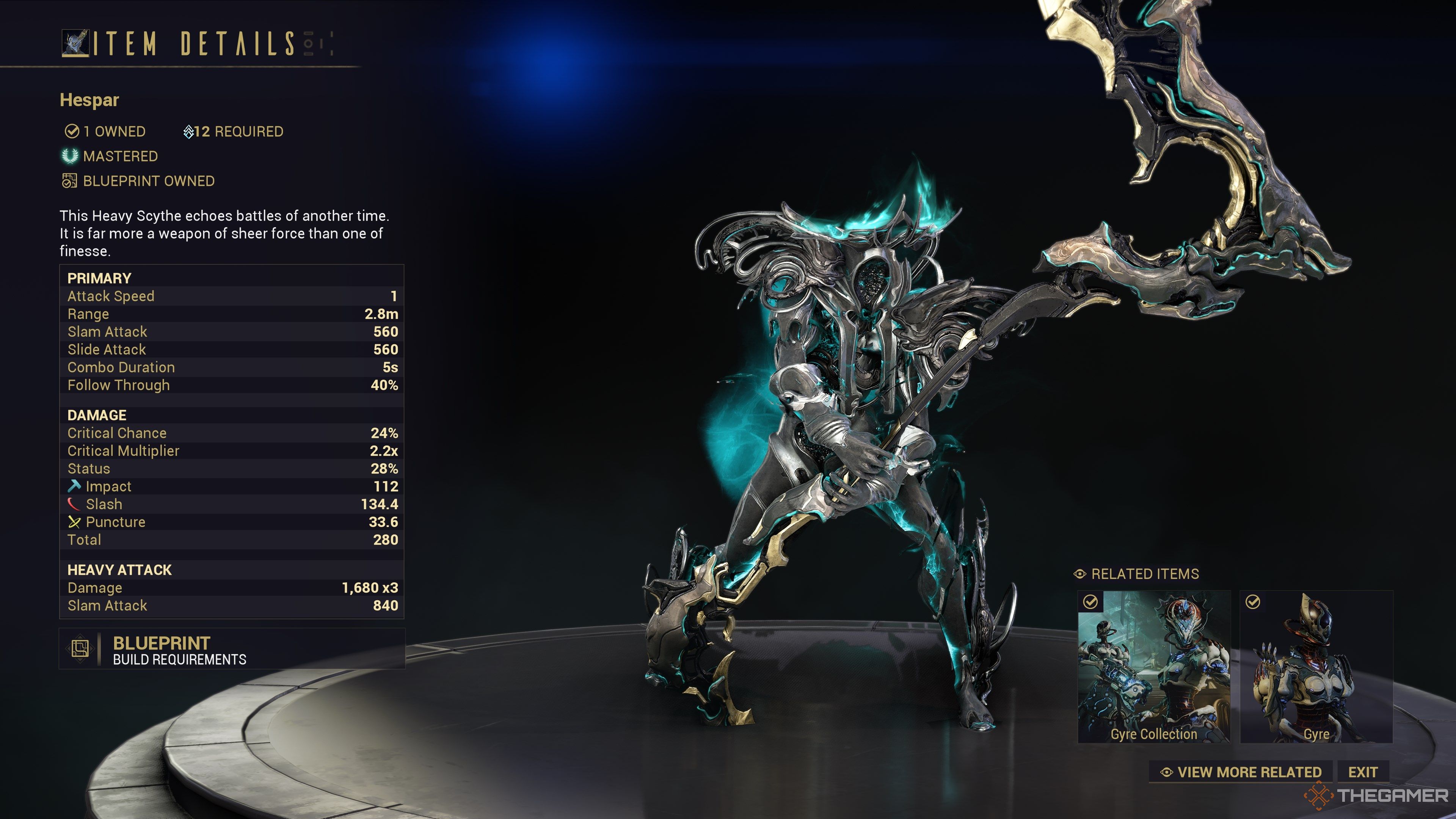 Warframe Hespar Preview
