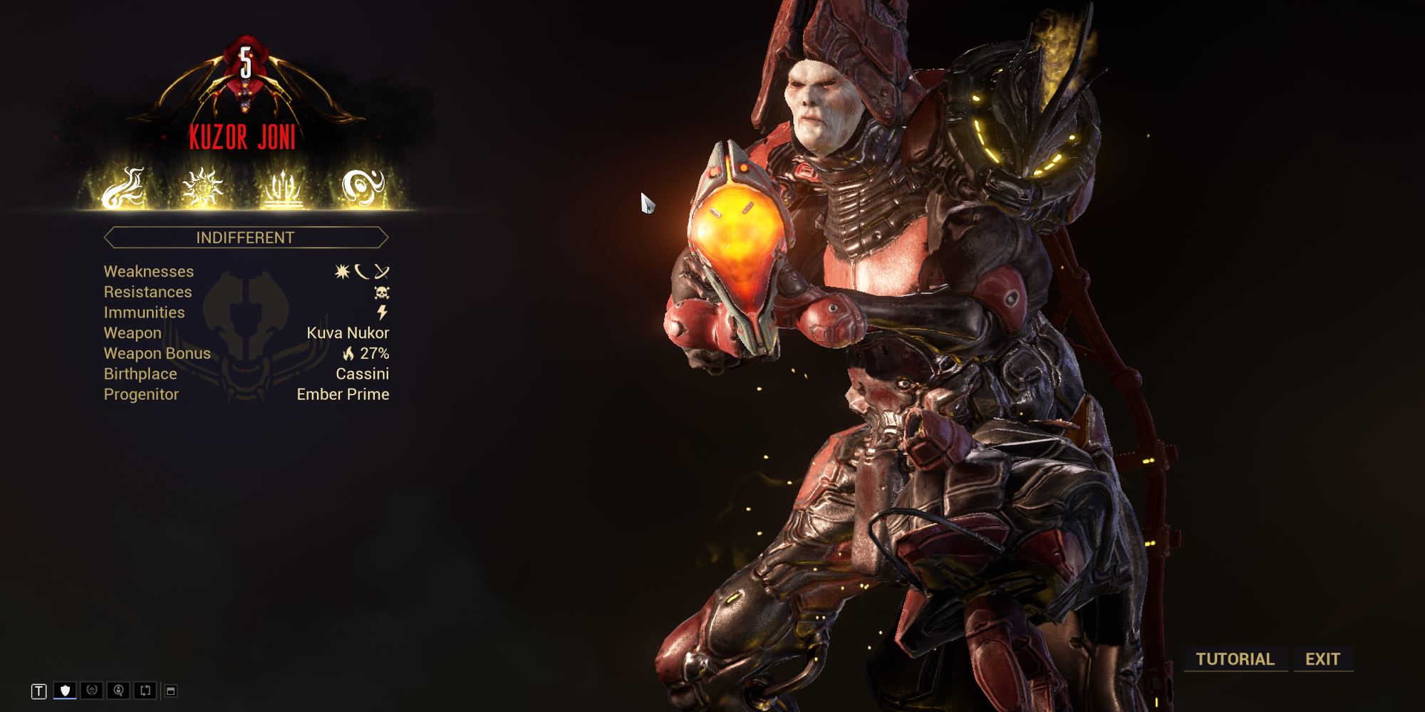 Warframe Lich With Kuva Nukor