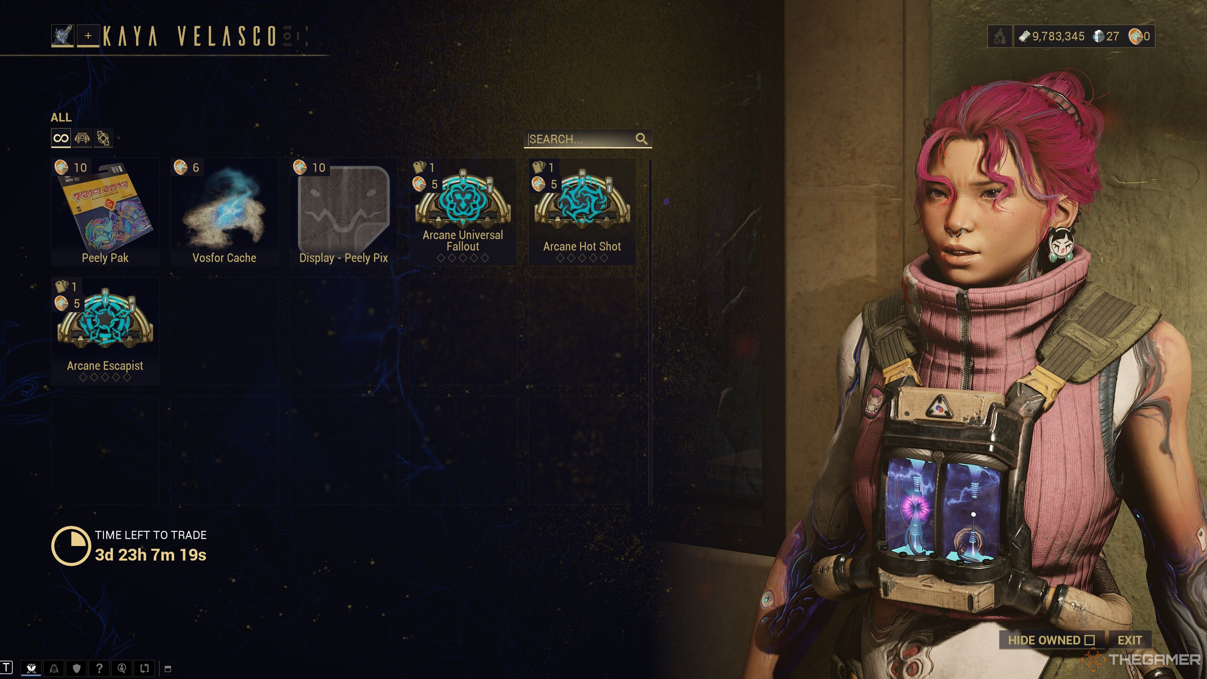 Warframe Pix Chip Shop