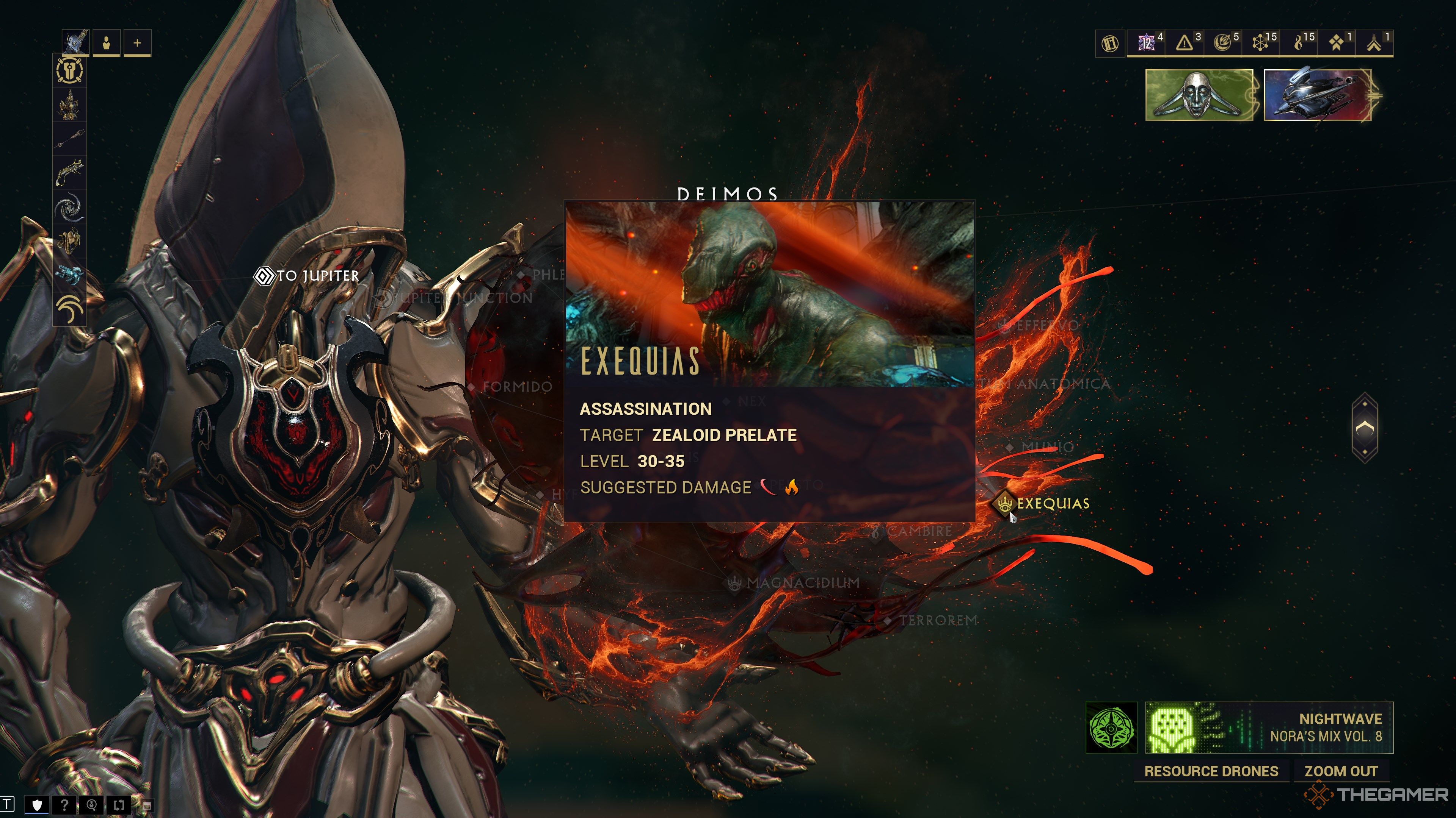Warframe Zealoid Prelate Boss Node