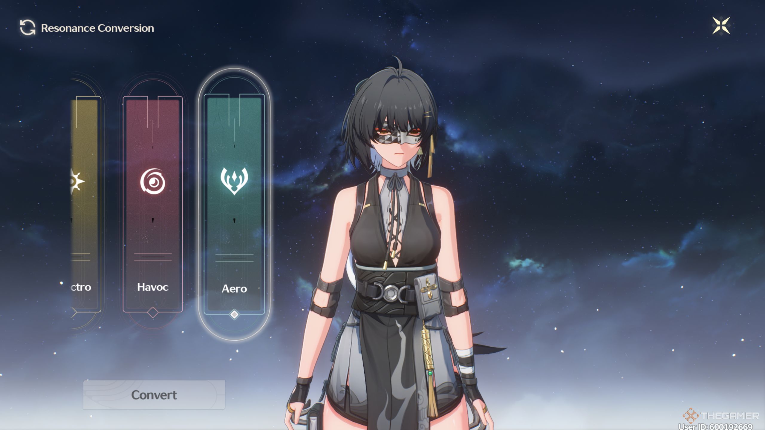 Wuthering Waves Aero Rover attribute switching guide