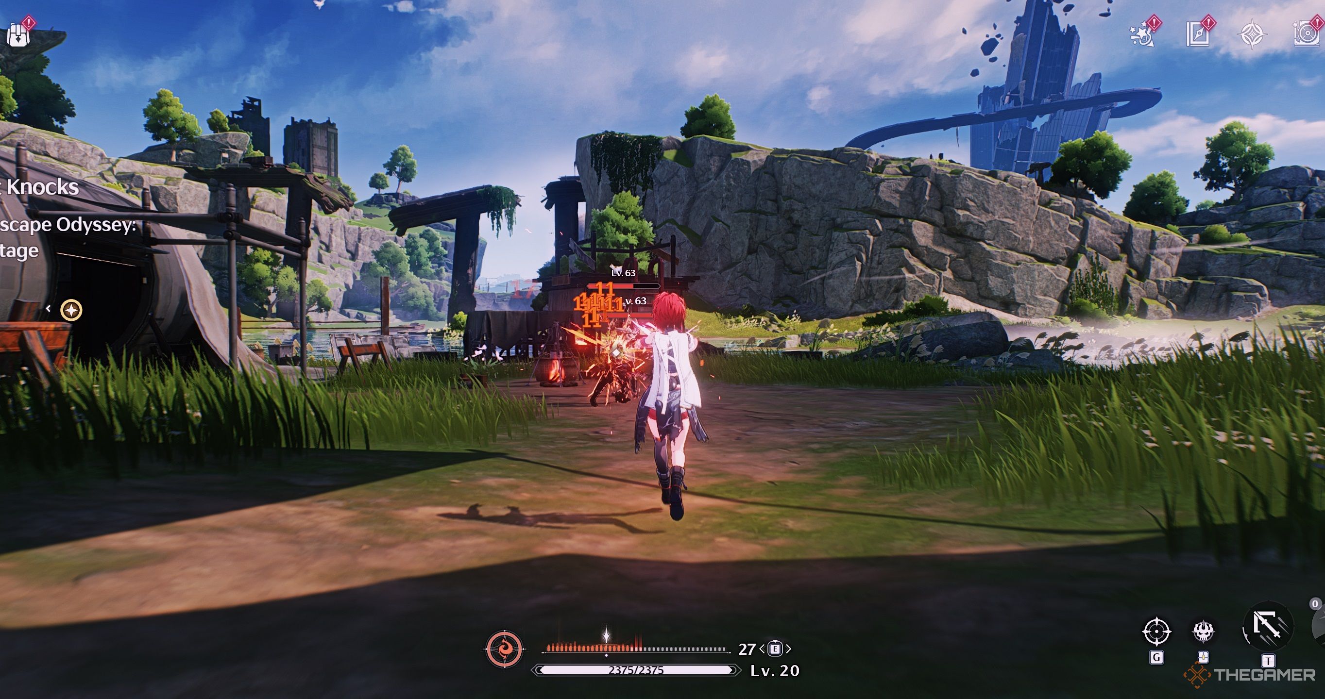 Chixia using her DAKA DAKA skill in Wuthering Waves.