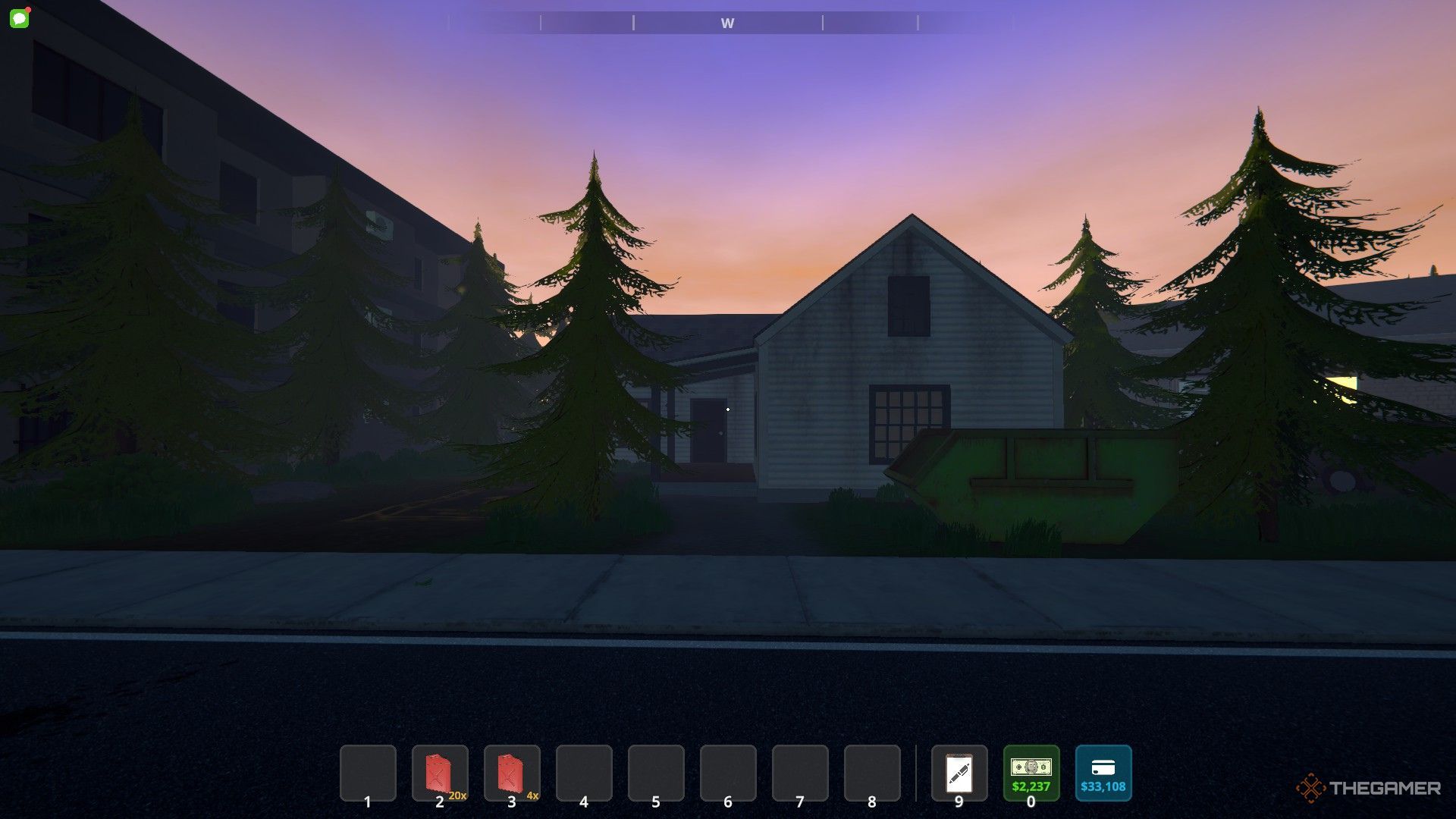 Bungalow from the front in Schedule 1.