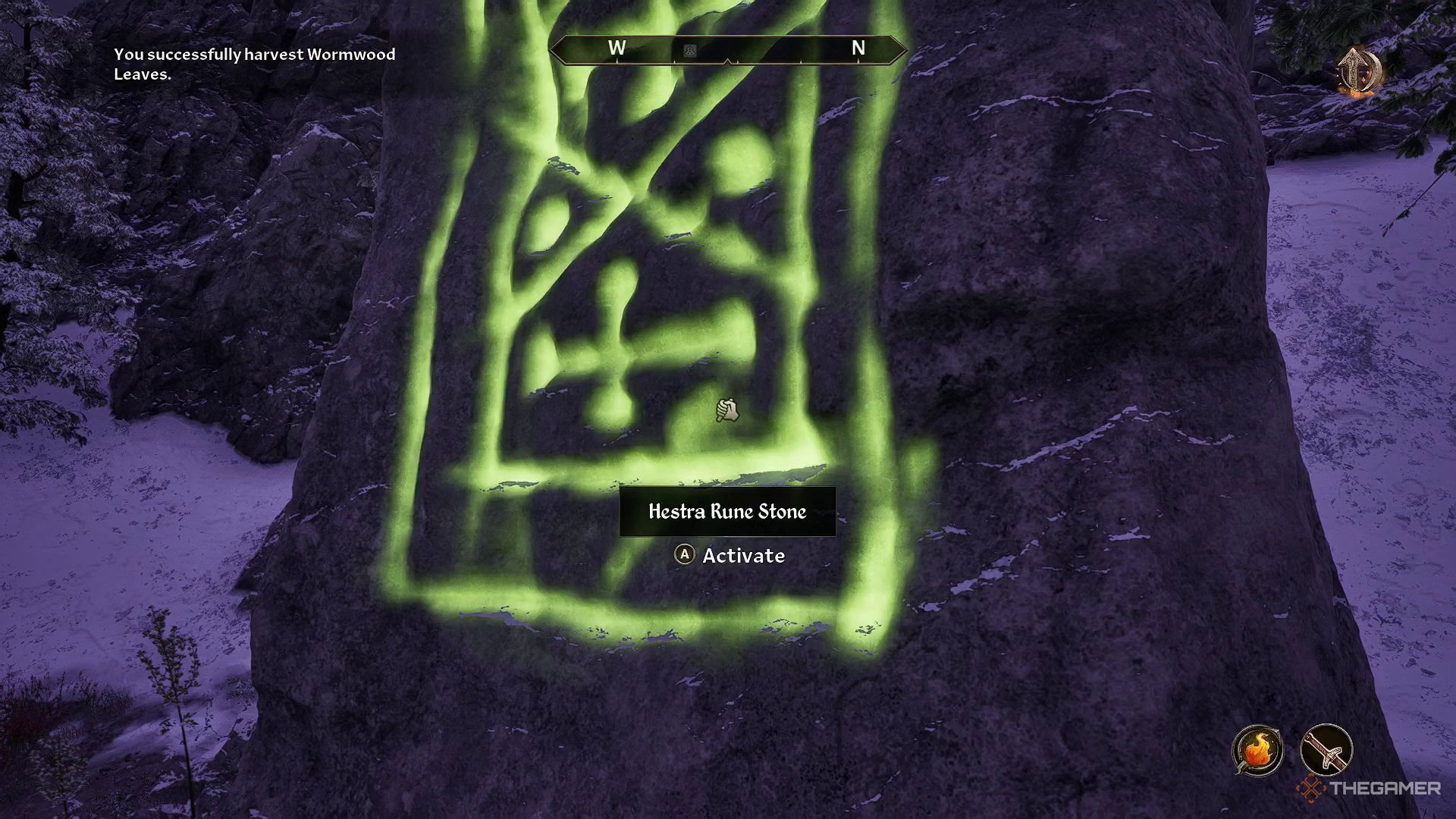 Hestra Rune Stone in Oblivion Remastered.
