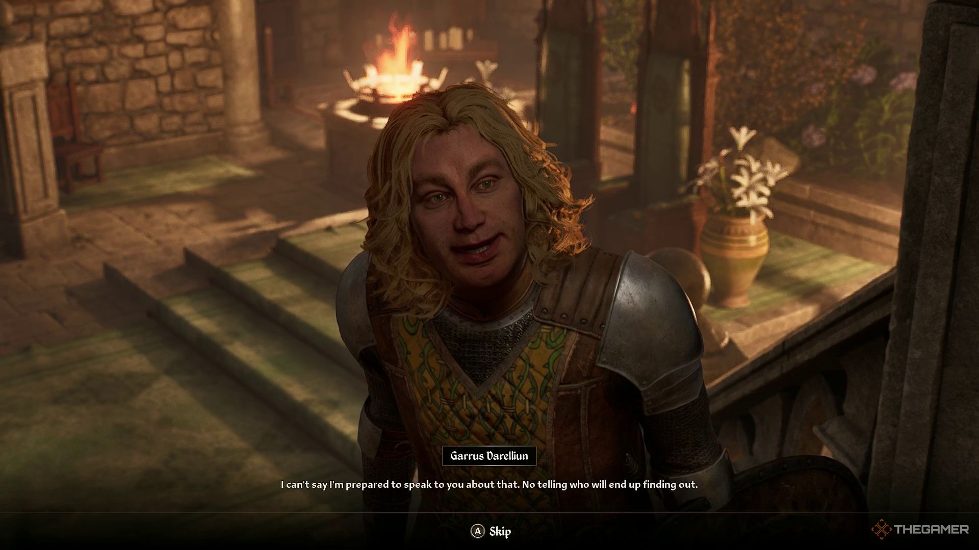 Garrus Derillium in Oblivion Remastered.