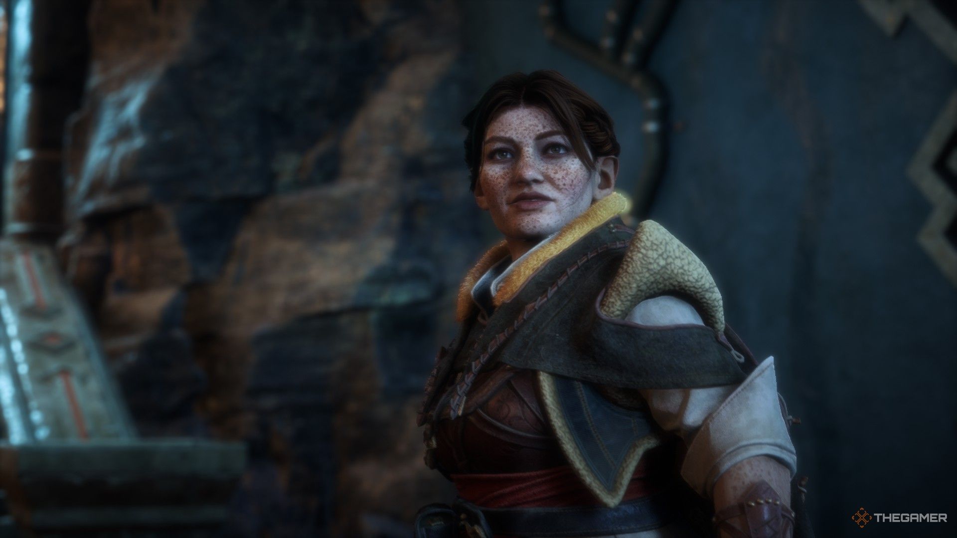 The player meets with Lace Harding in Dragon Age: Veilguard.