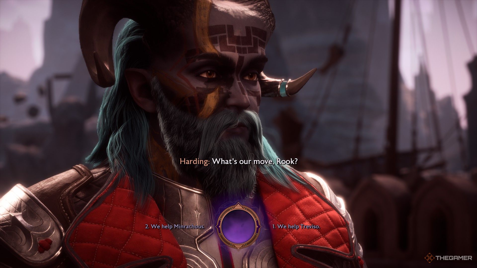 Rook needs to decide to save Treviso or Minrathaus in Dragon Age: Veilguard.