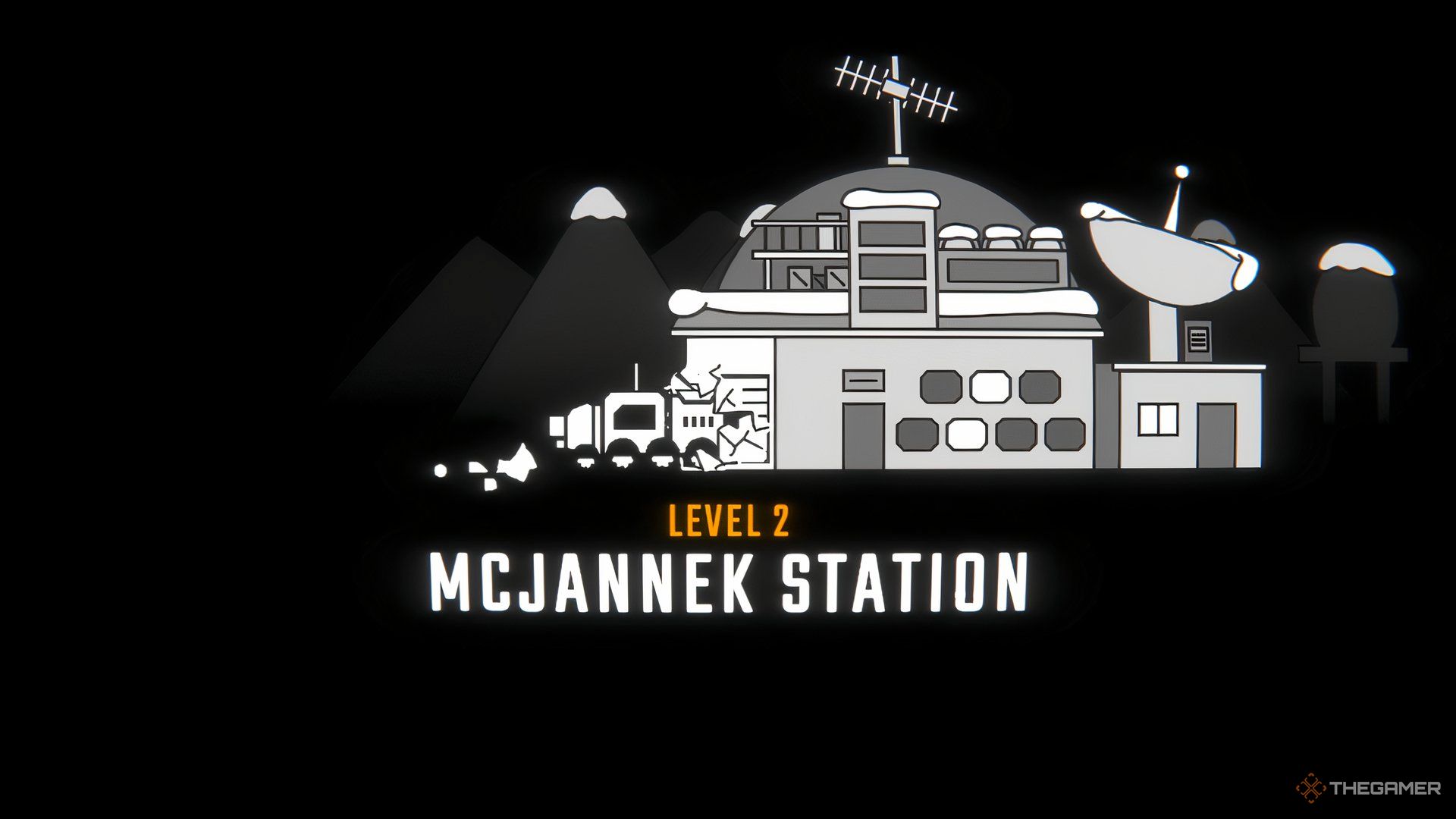 The Loading Screen For Mcjannek Station In Repo.