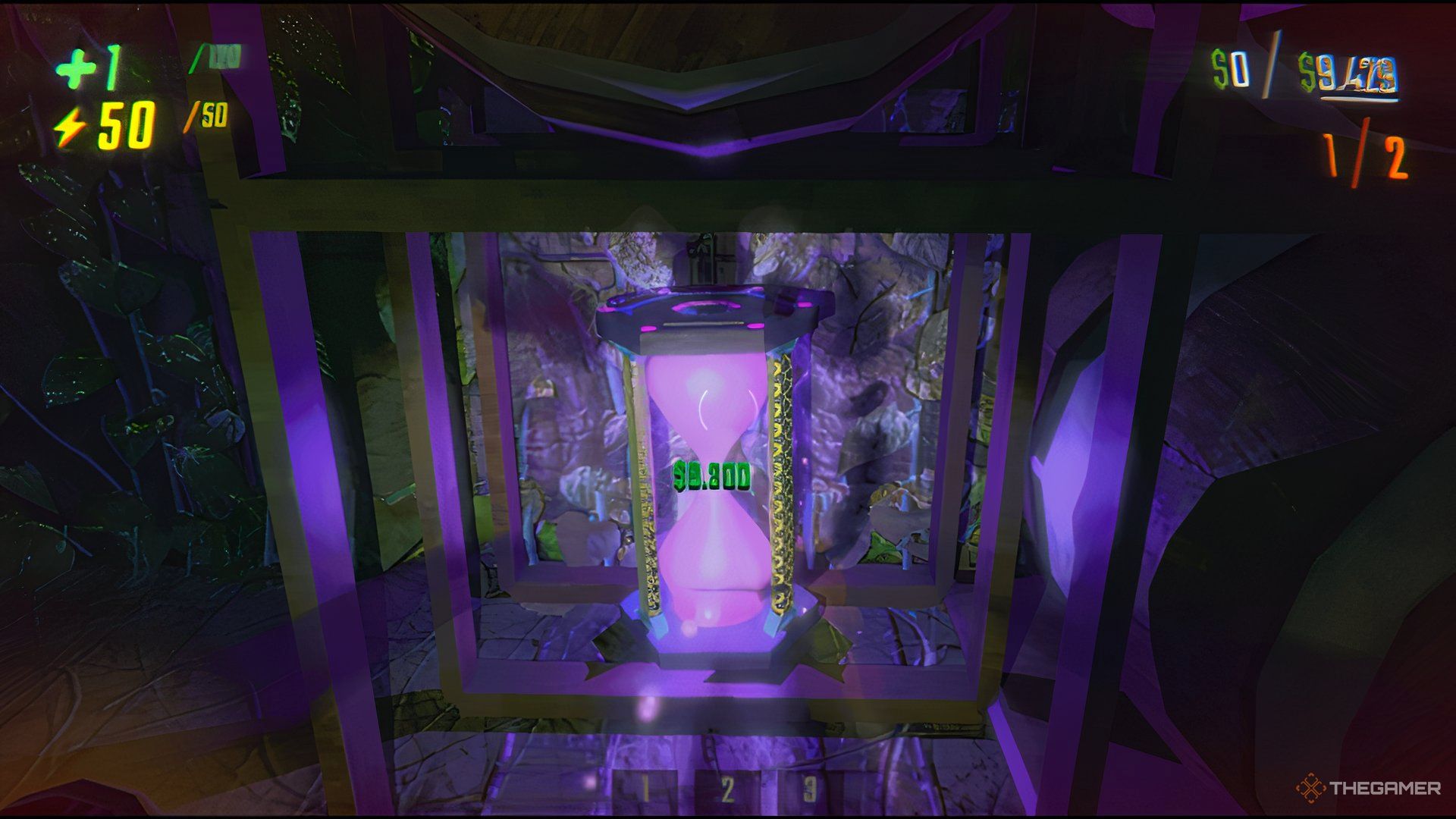 Picking Up The Hourglass From A Barrel Rack At Swiftbroom Academy In Repo.