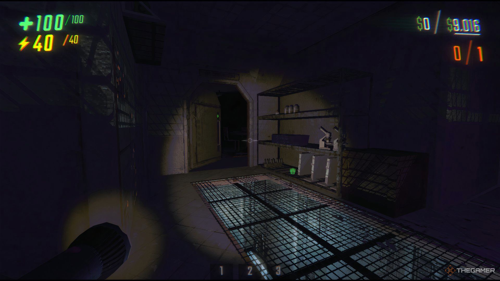 Walking Down A Corridor At Mcjannek Station In Repo.