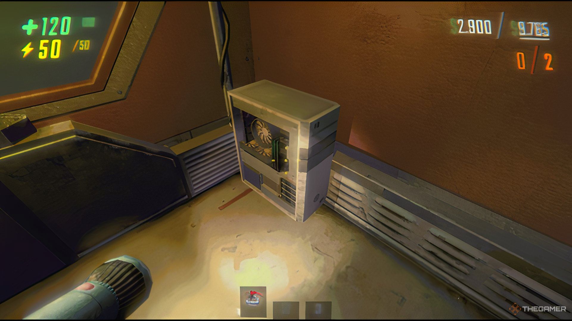 A PC CPU In The Extraction Point In Repo.