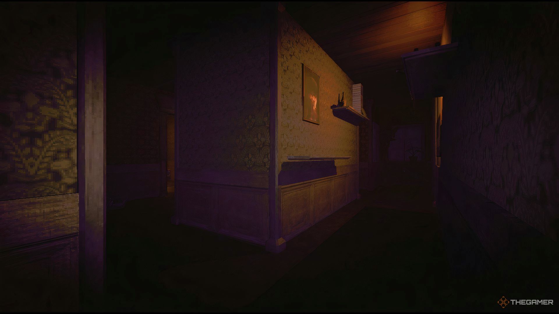 Some Dark Hallways In Headman Manor In Repo.