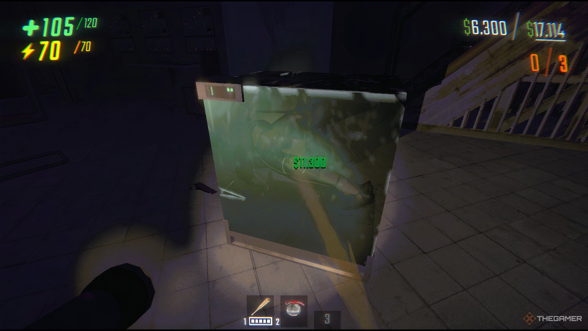 Picking Up The Fossilized Creature To Carry It To An Extraction Point At Mcjannek Station In Repo.