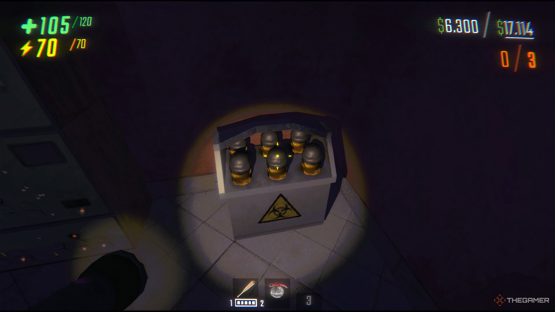 Finding A Six Pack Of Radioactive Cylinders On The Floor Of Mcjannek Station In Repo.