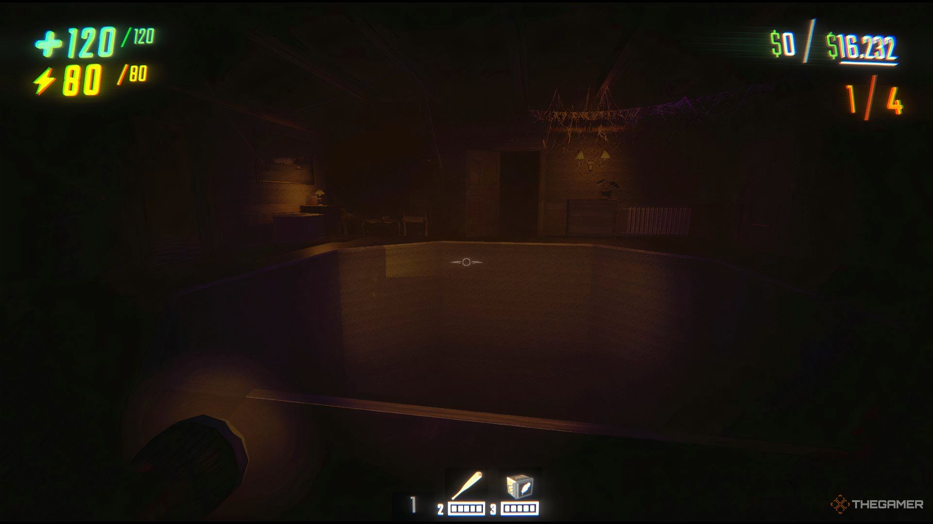 Entering A Room At Headman Manor With A Large Pit The Size Of The Room In Repo.
