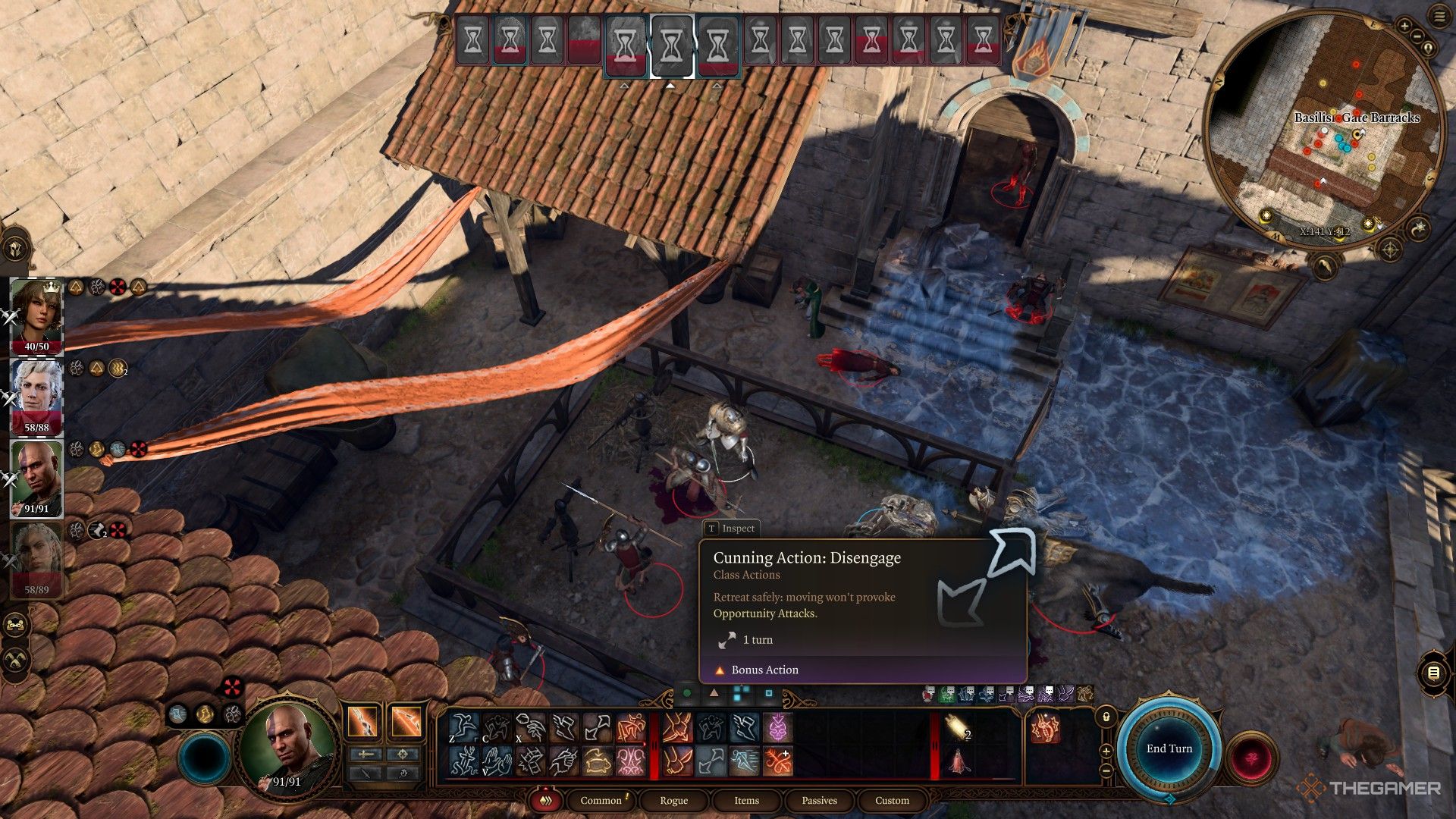 Плут-Головорез Минск готовится использовать Отход в Baldur's Gate 3.
