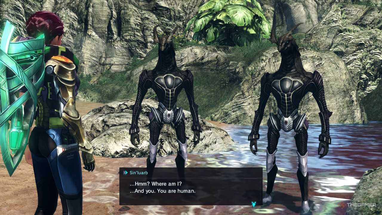 Two orphe that split from kun'luarb in xenoblade chronicles x definitive edition.
