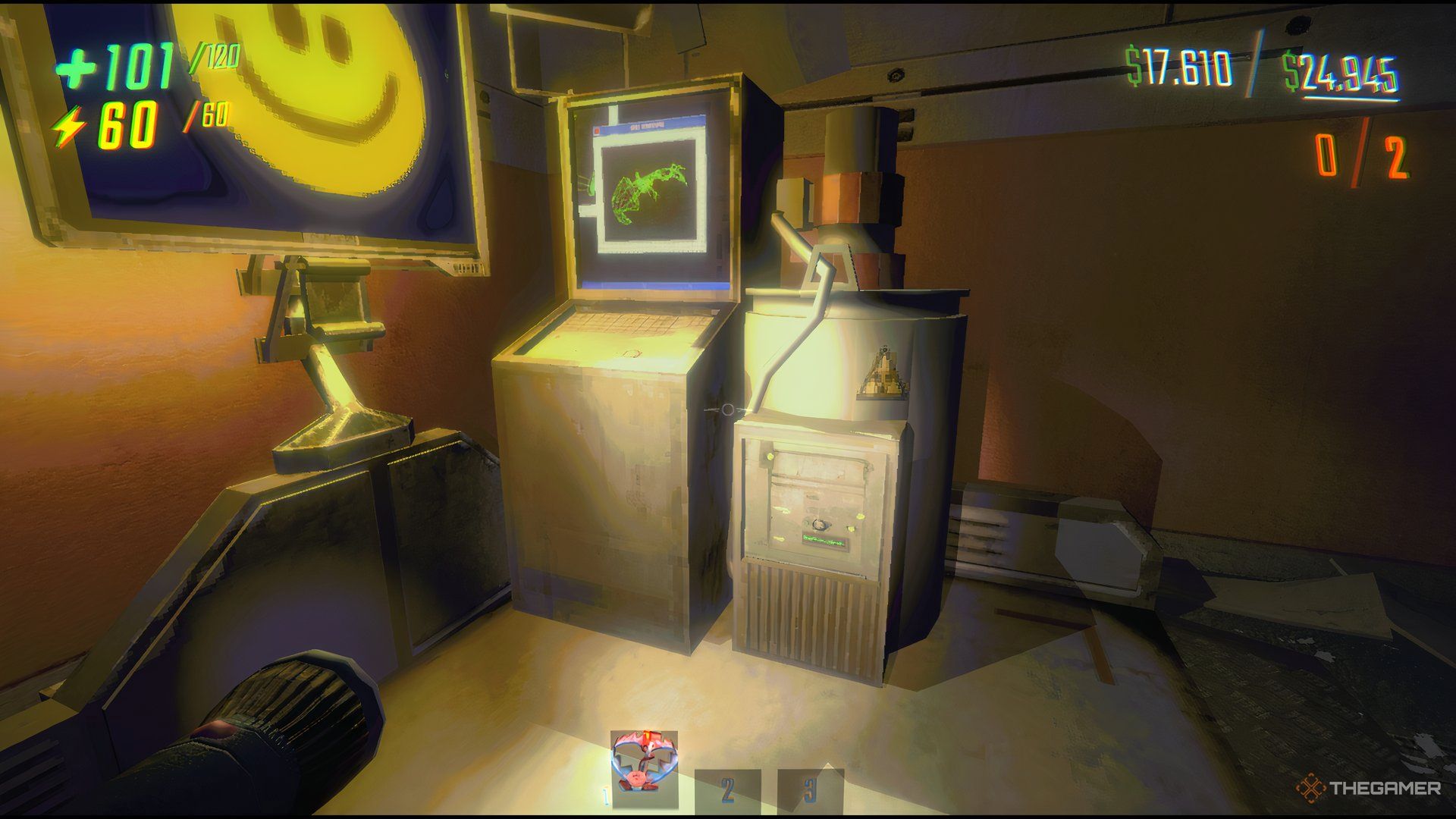A Large Computer Station In The Extraction Point In Repo.