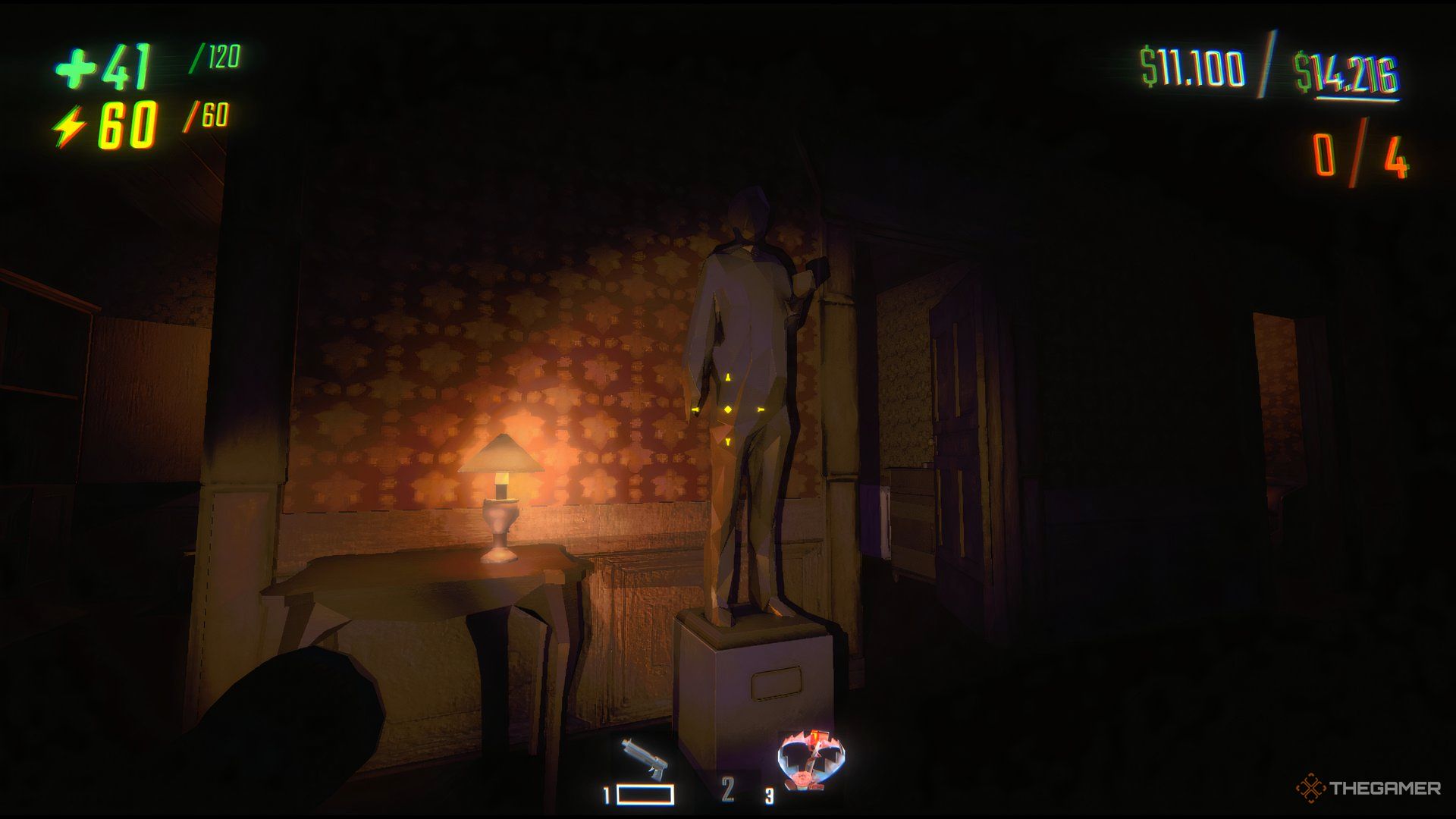 The Tall Statue At Headman Manor In Repo.