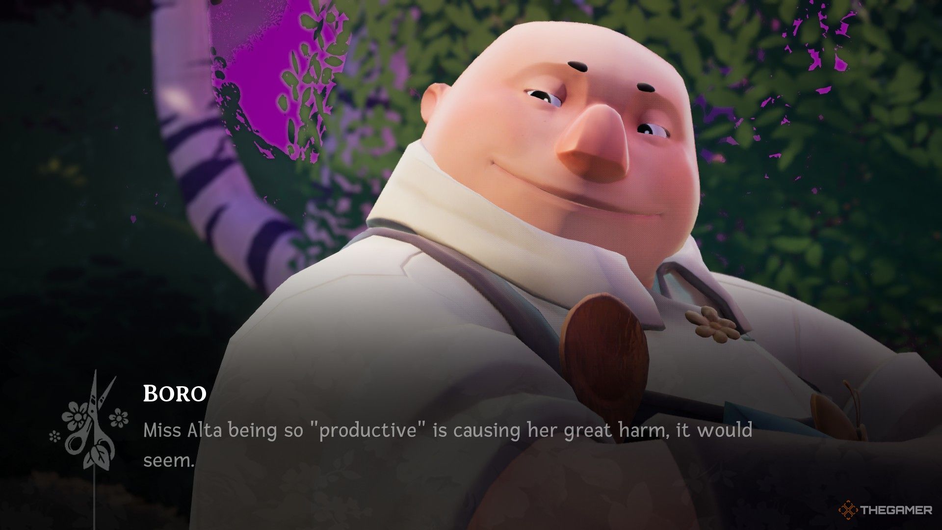 Boro opines about the dangers of focusing on productivity in Wanderstop. 