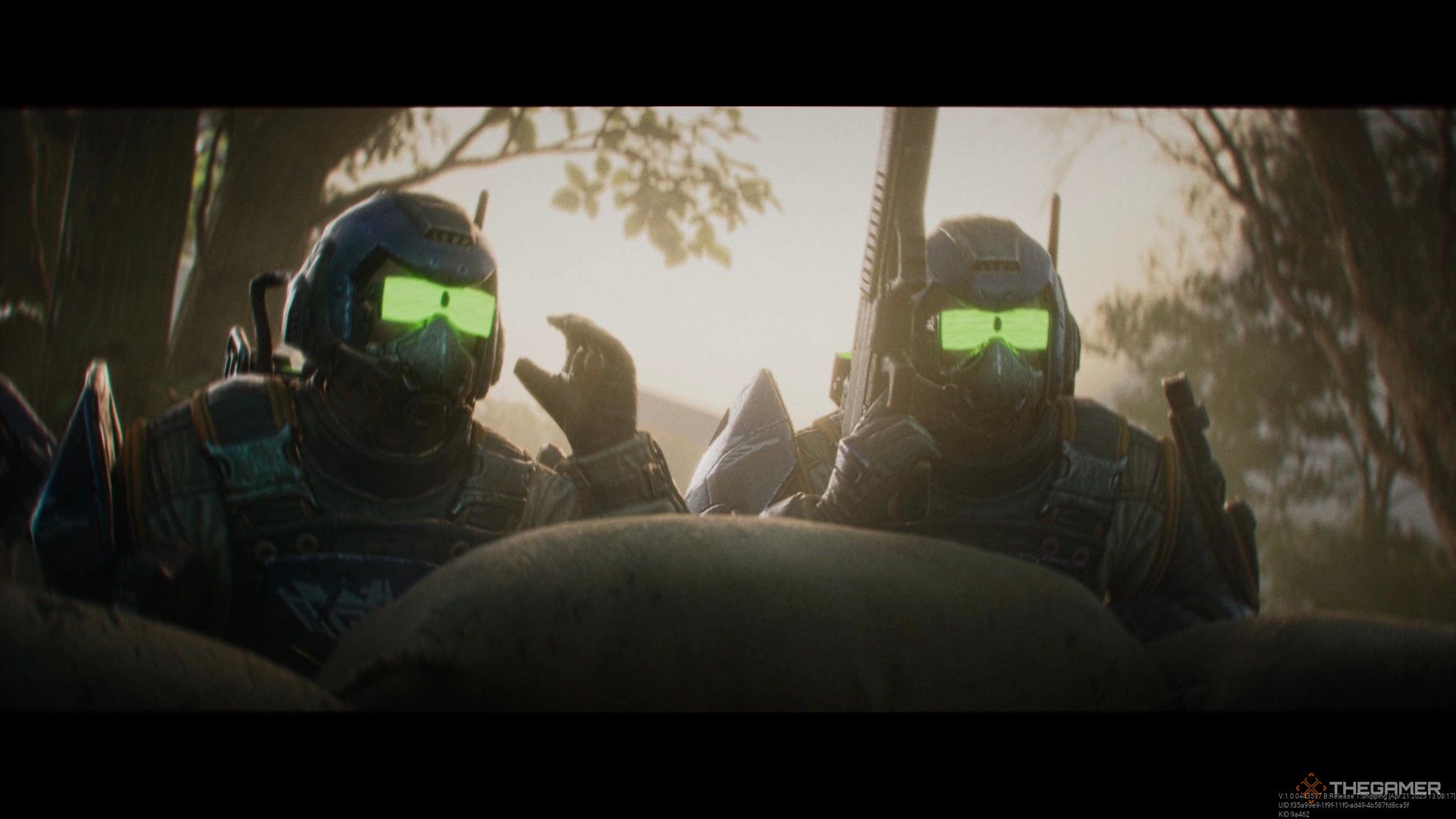 Tempest Rising: GDF soldiers setting up a defensive position.