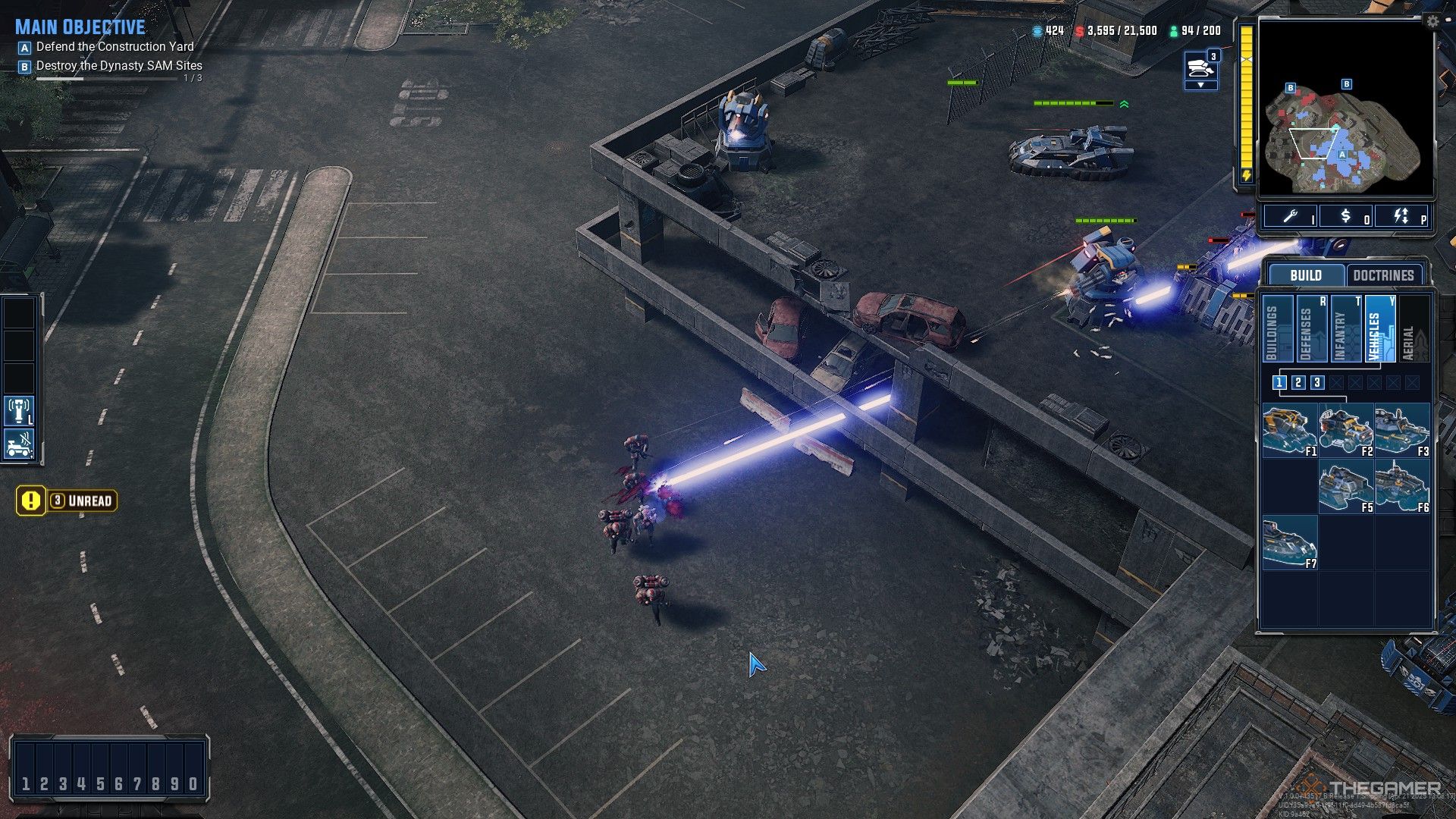 Tempest Rising: Turrets on a higher elevation hitting soldiers that can't shoot back.