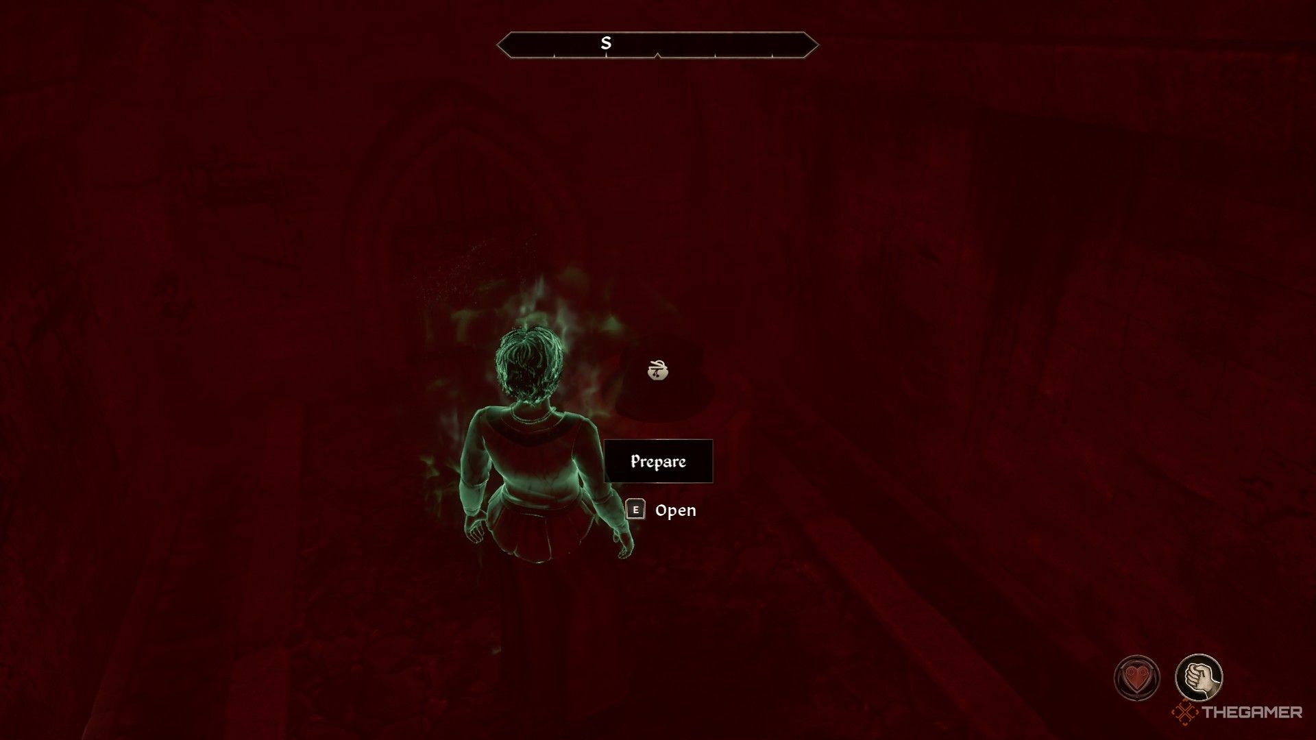 Playerfinds the preparation chest in the nightmare outside the arena in Oblivion Remastered.
