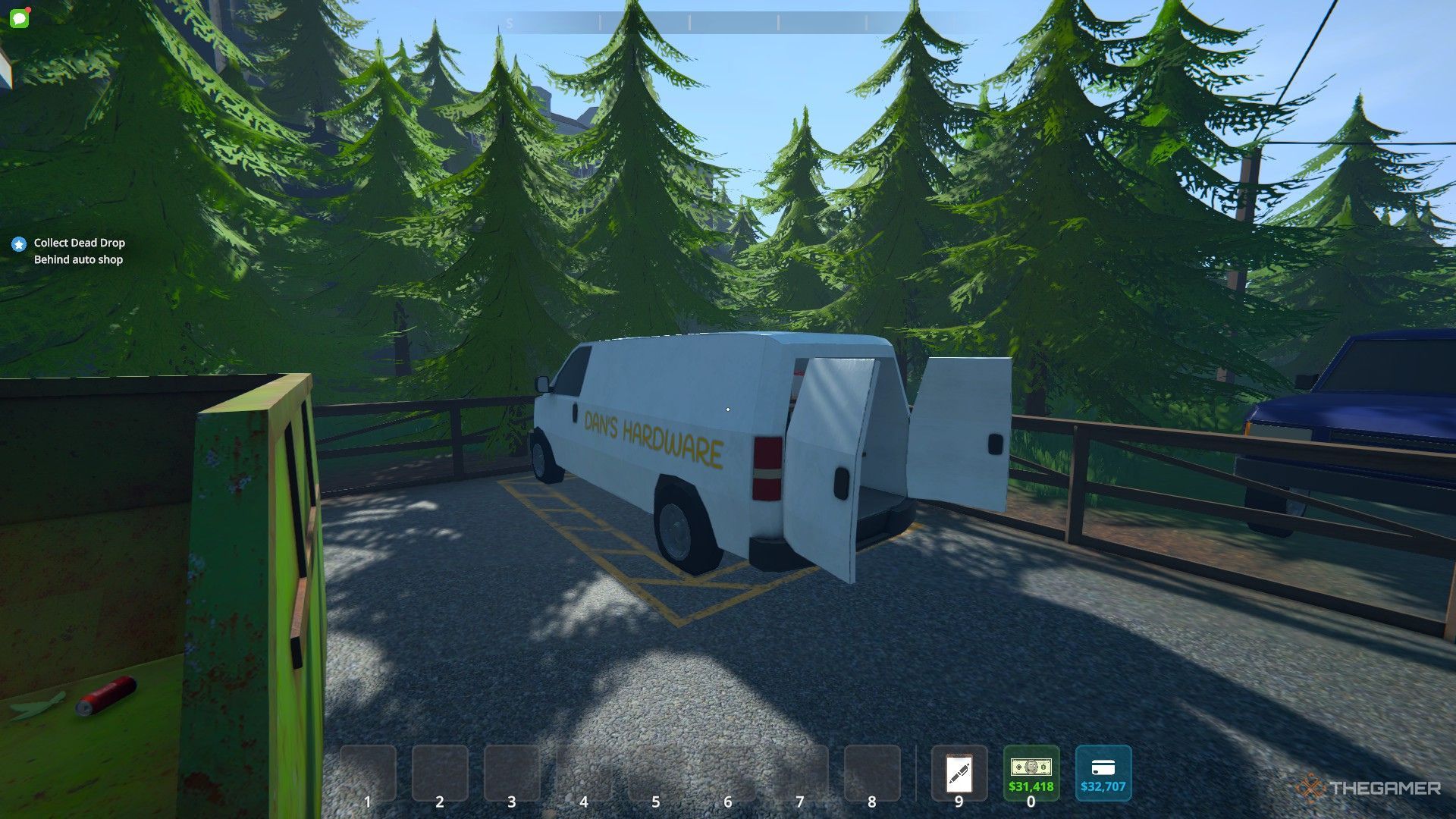 Dan's Hardwave van in Schedule 1.
